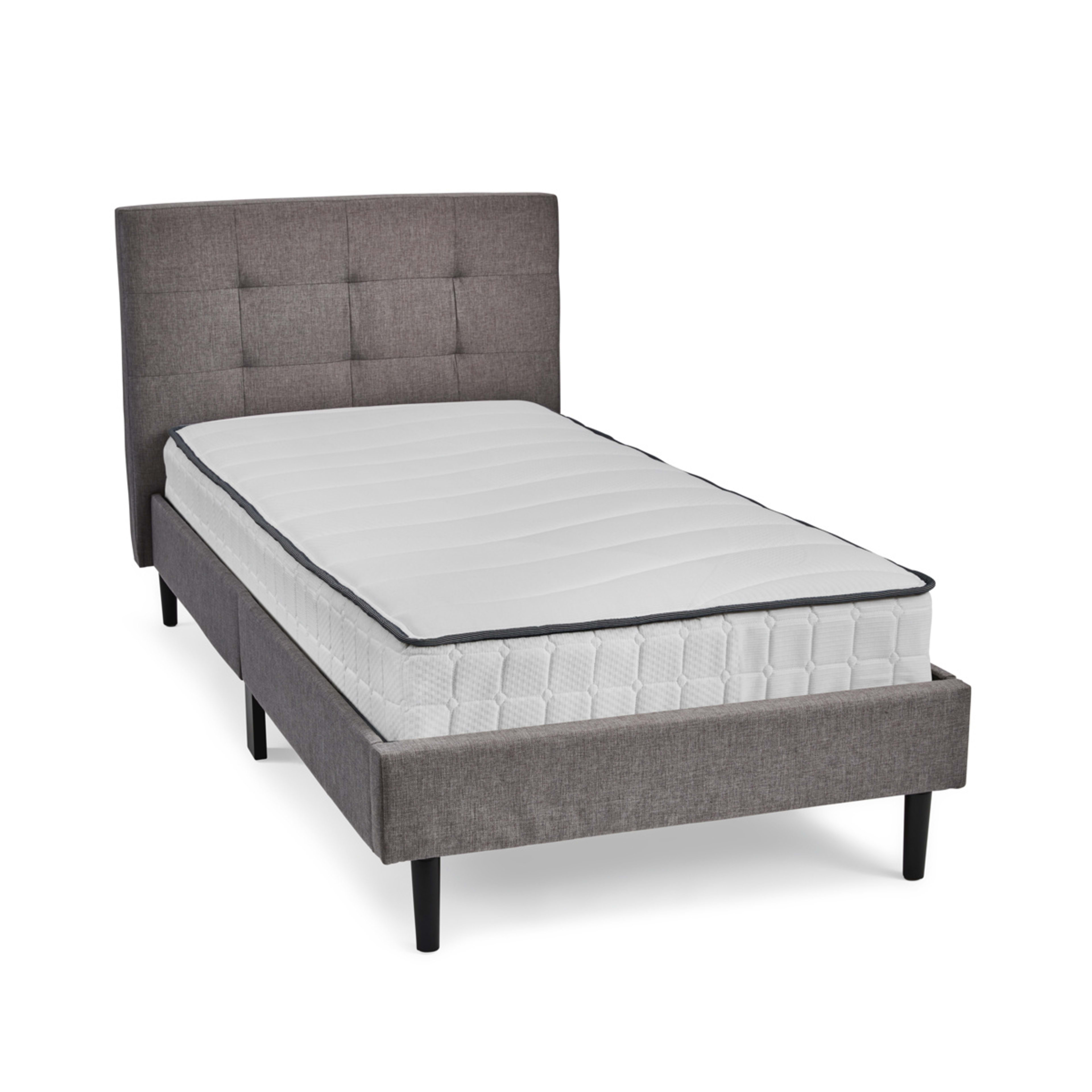 Single Bed Bonnell Spring Viscolatex Memory Foam Mattress Kmart