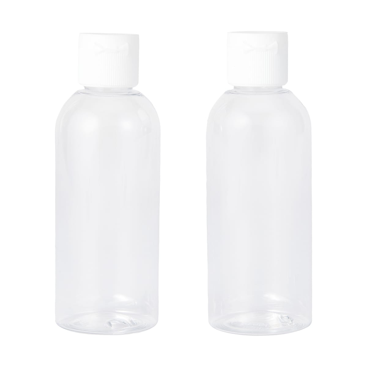 2 Pack Travel Solutions Flip Top Bottles Kmart