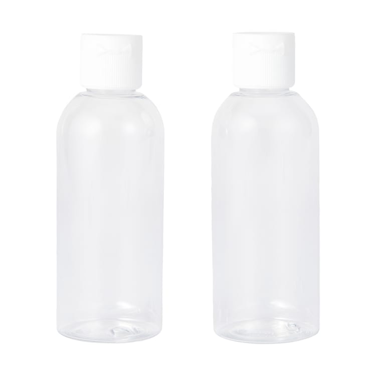 2 Pack Travel Solutions Flip Top Bottles Kmart NZ