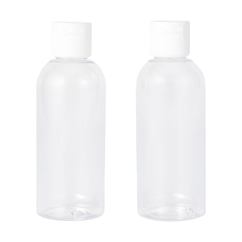 2 Pack Travel Solutions Flip Top Bottles Kmart NZ