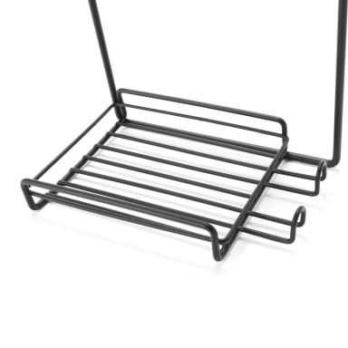 Shower Bottle Wall Caddy - Black - Kmart