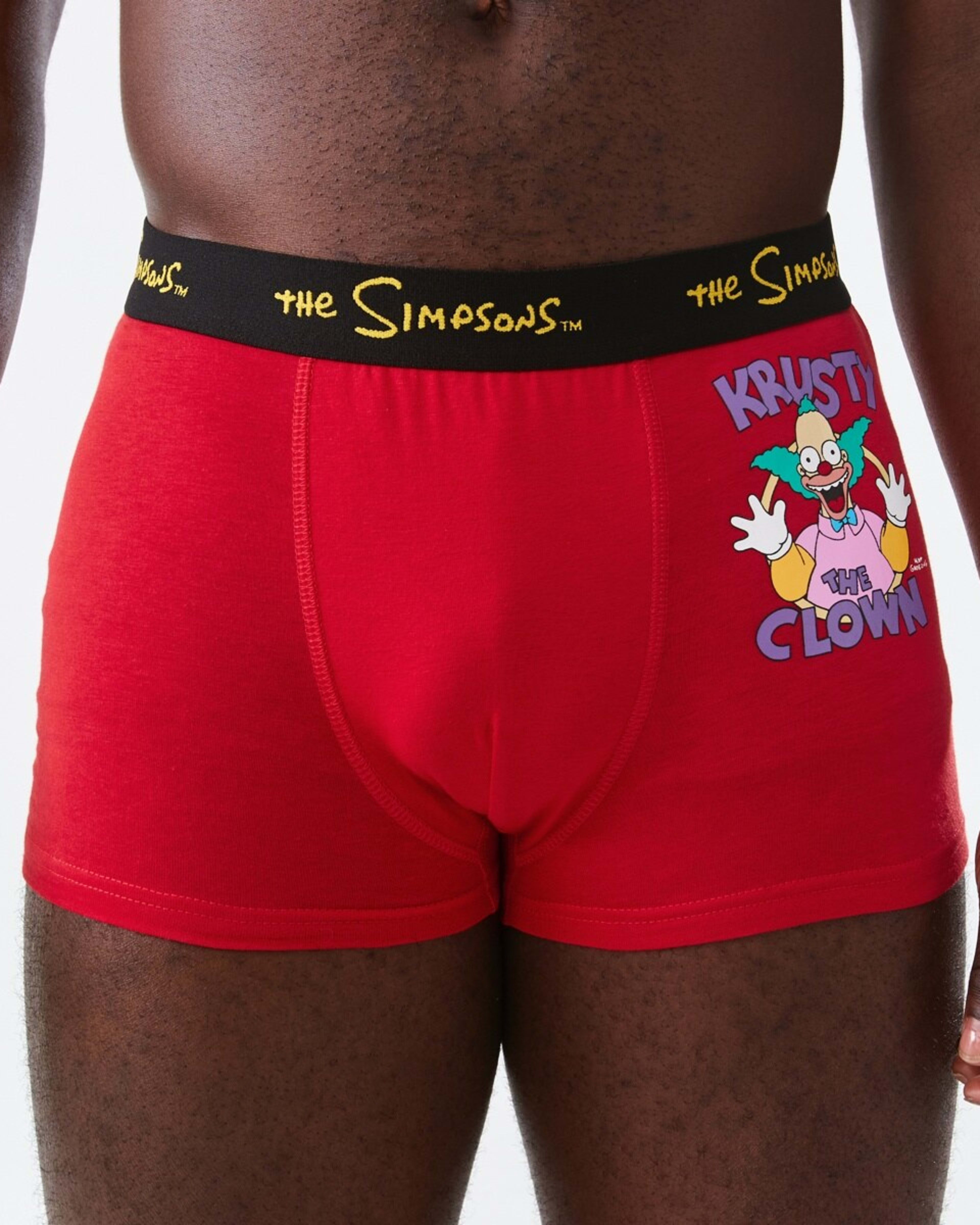 4 3 Pack The Simpsons Krusty License Trunks Krusty, 4 of 10