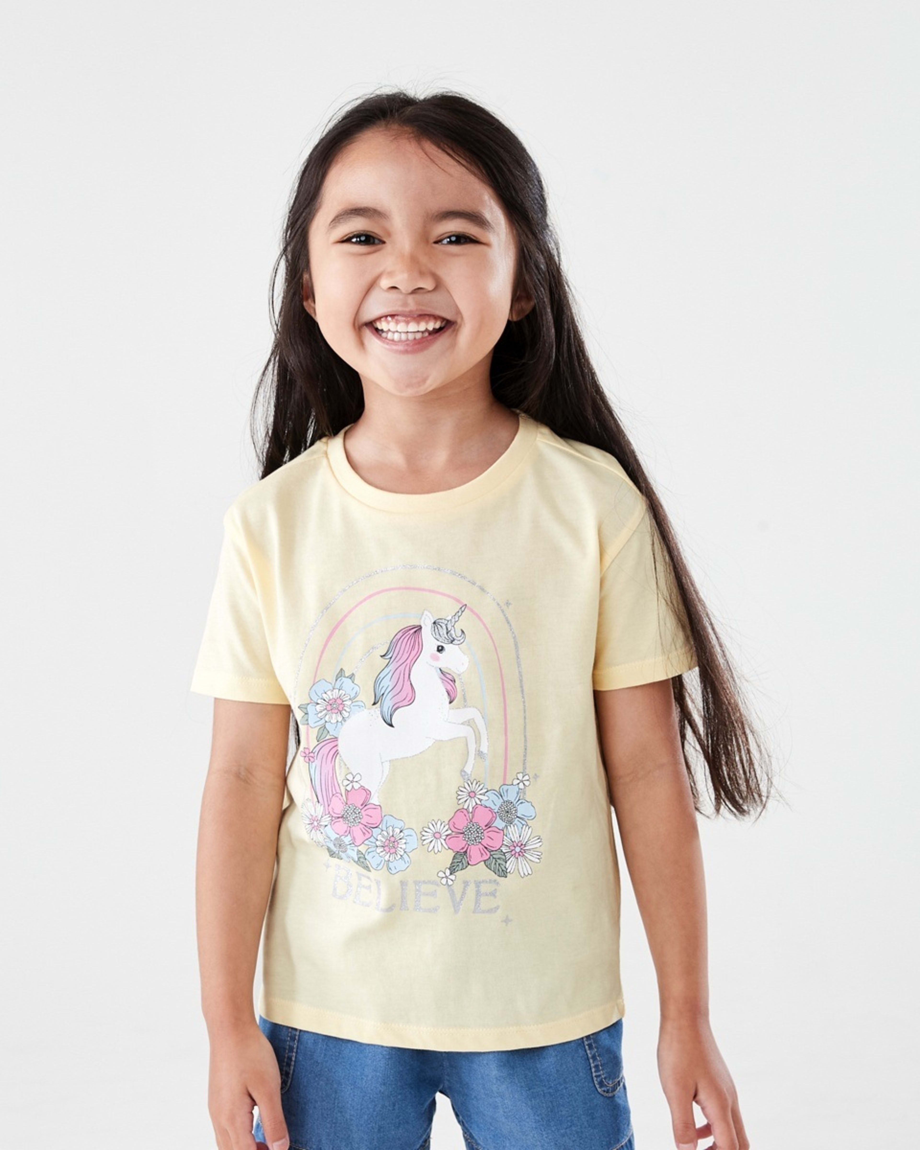 1 Print T-shirt UNICORNS BUTTERCREAM, 1 of 6