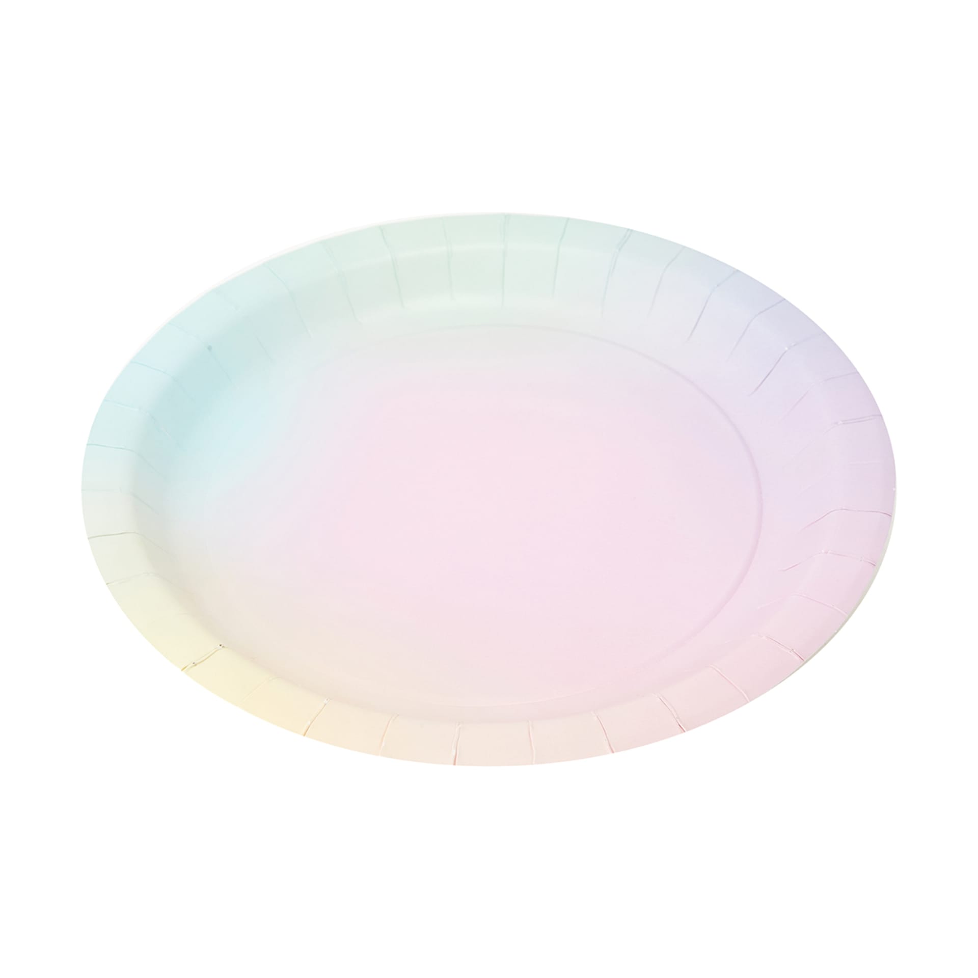 16 Pack Pastel Ombre Paper Plates Kmart NZ