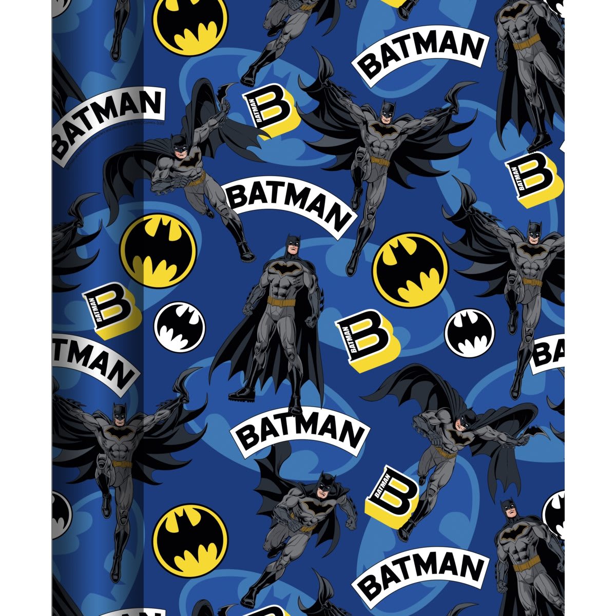 Batman wrapping store paper