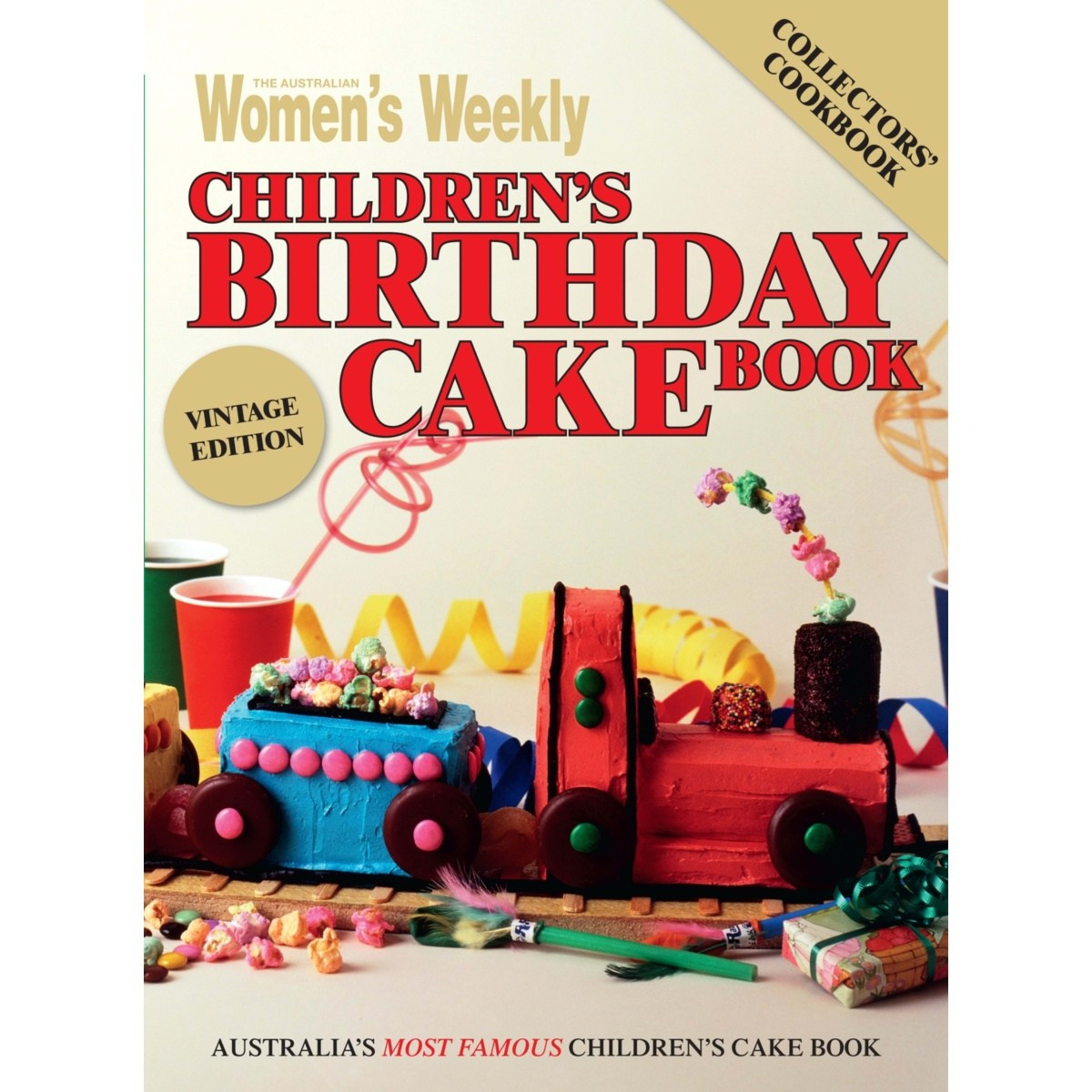 1 Children's Birthday Cake Book by The Australian Women's Weekly and Pamela Clark - Book