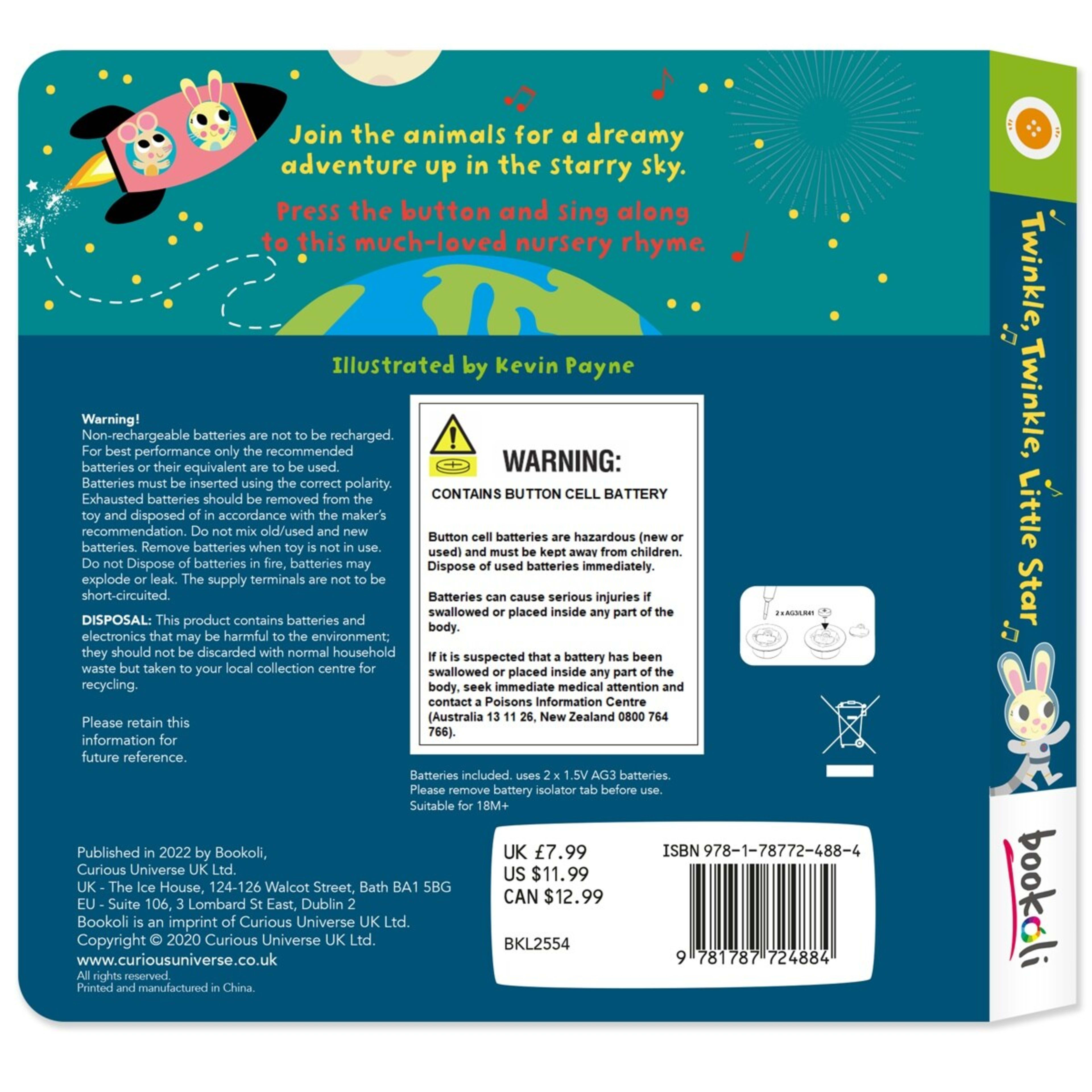 5 Twinkle, Twinkle, Little Star - Book, 5 of 9