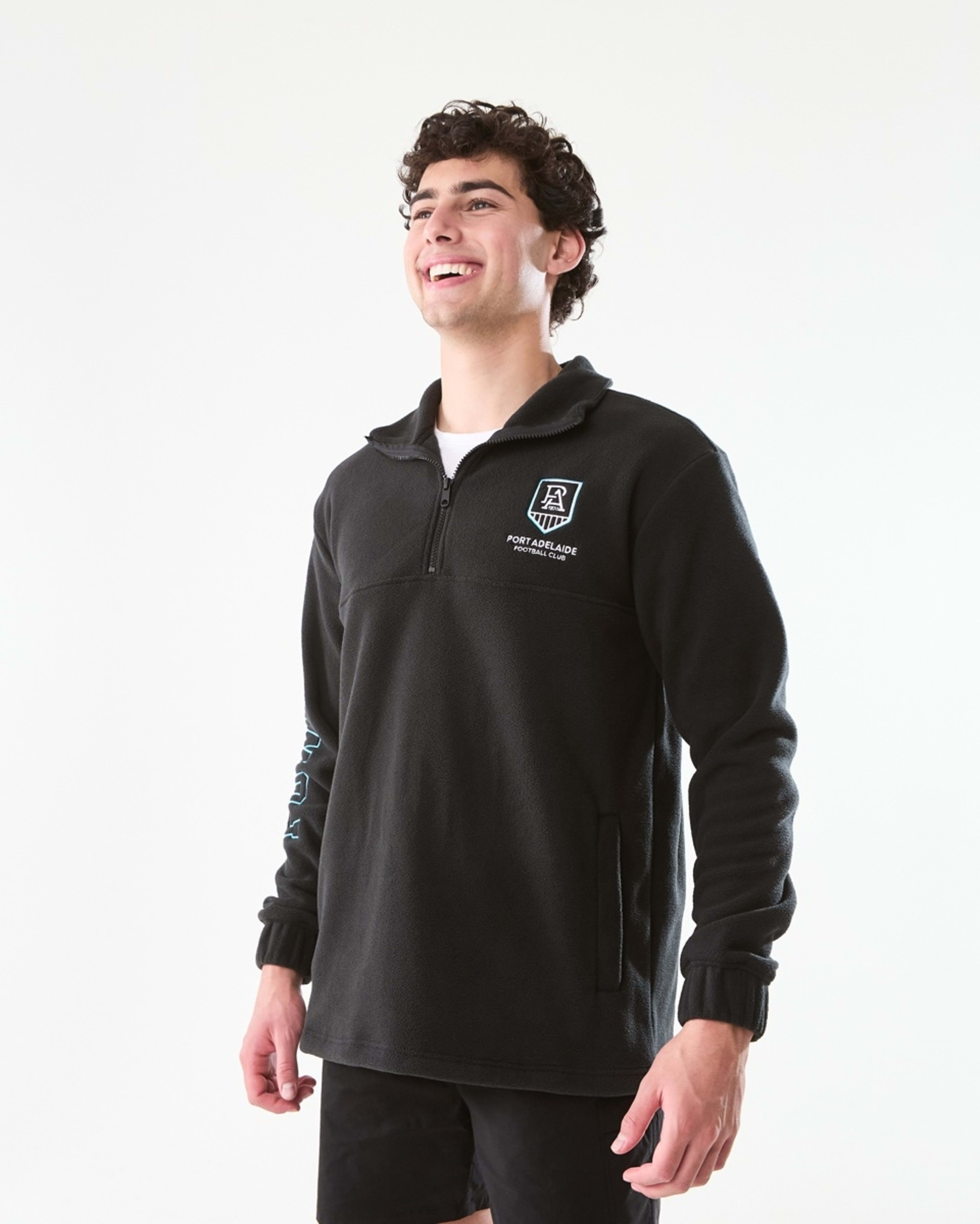 3 Official AFL Adult Polar Fleece Top Port Adel, 3 of 9