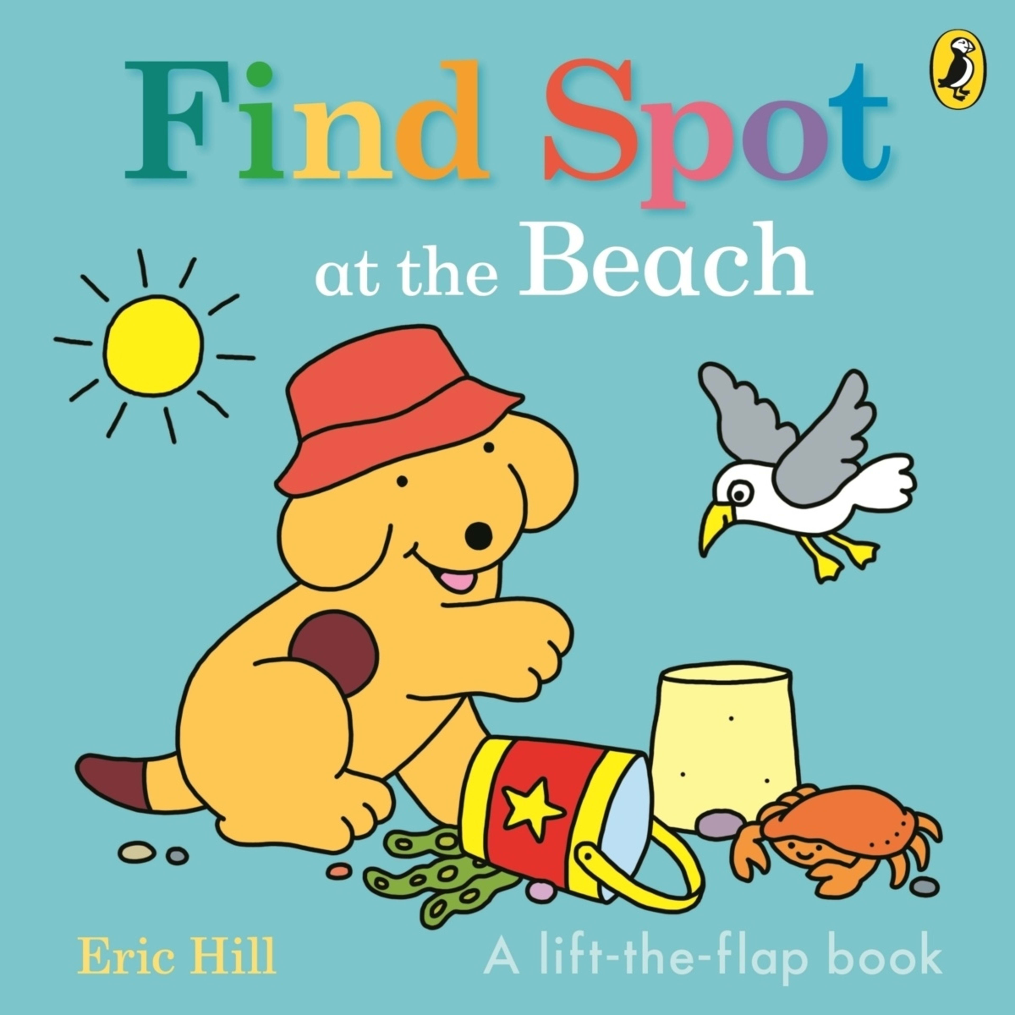 1 Find Spot at the Beach by Eric Hill - Lift-the-Flap Book