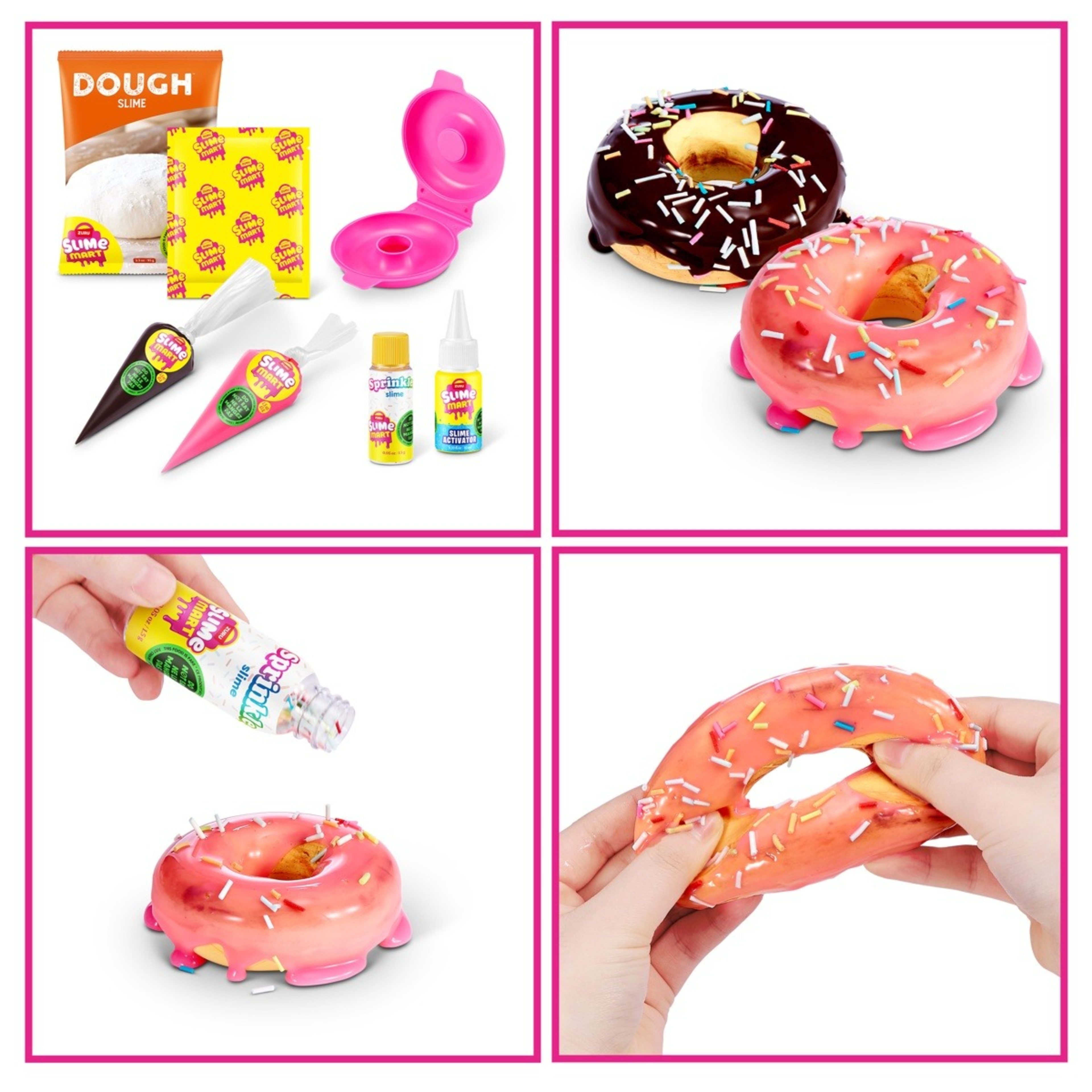 7 10 Piece Zuru Slime Mart Make Your Own Realistic Slime Food Playset - Donut, 7 of 8