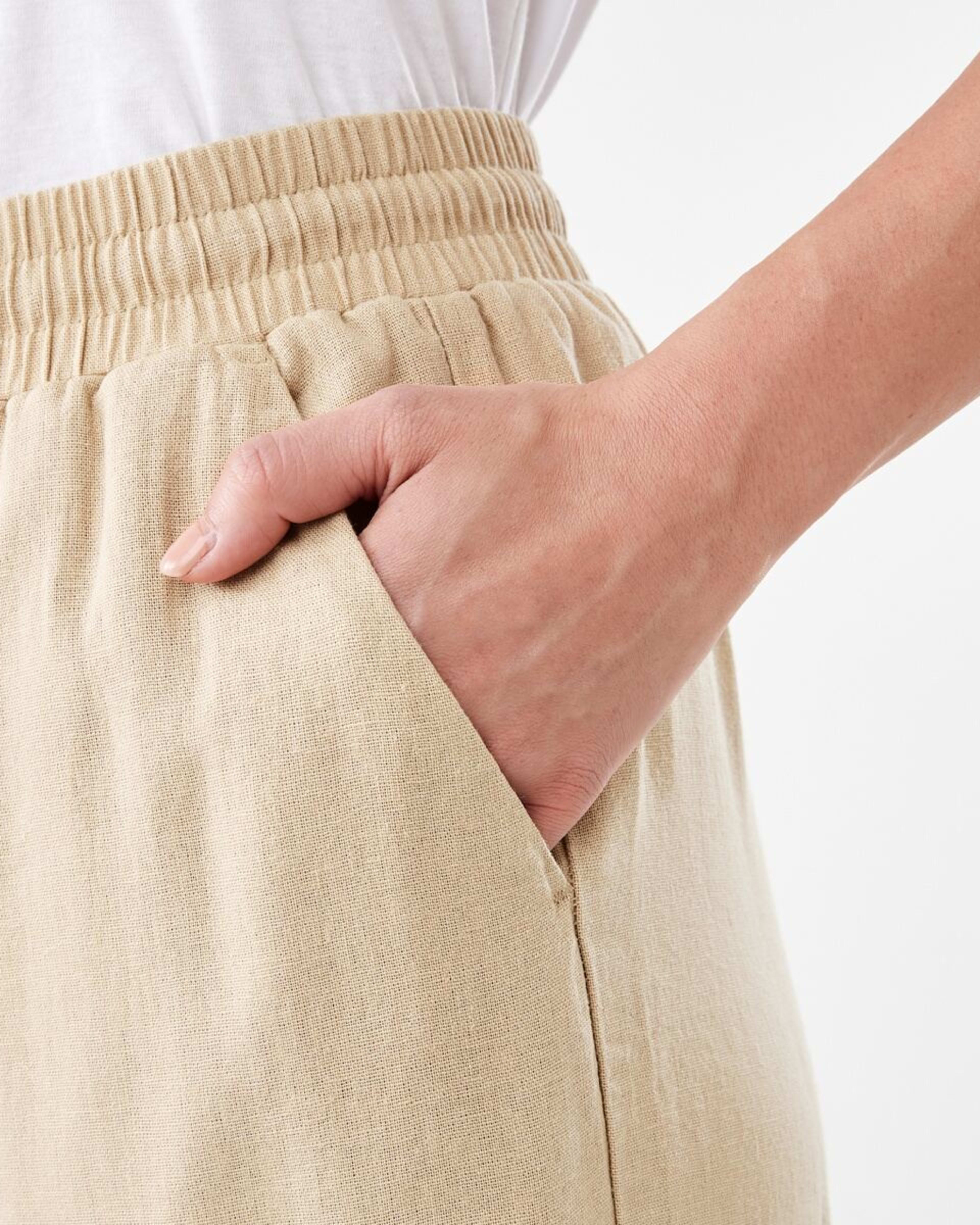 5 Linen Blend Wide Leg Pants LARK, 5 of 5