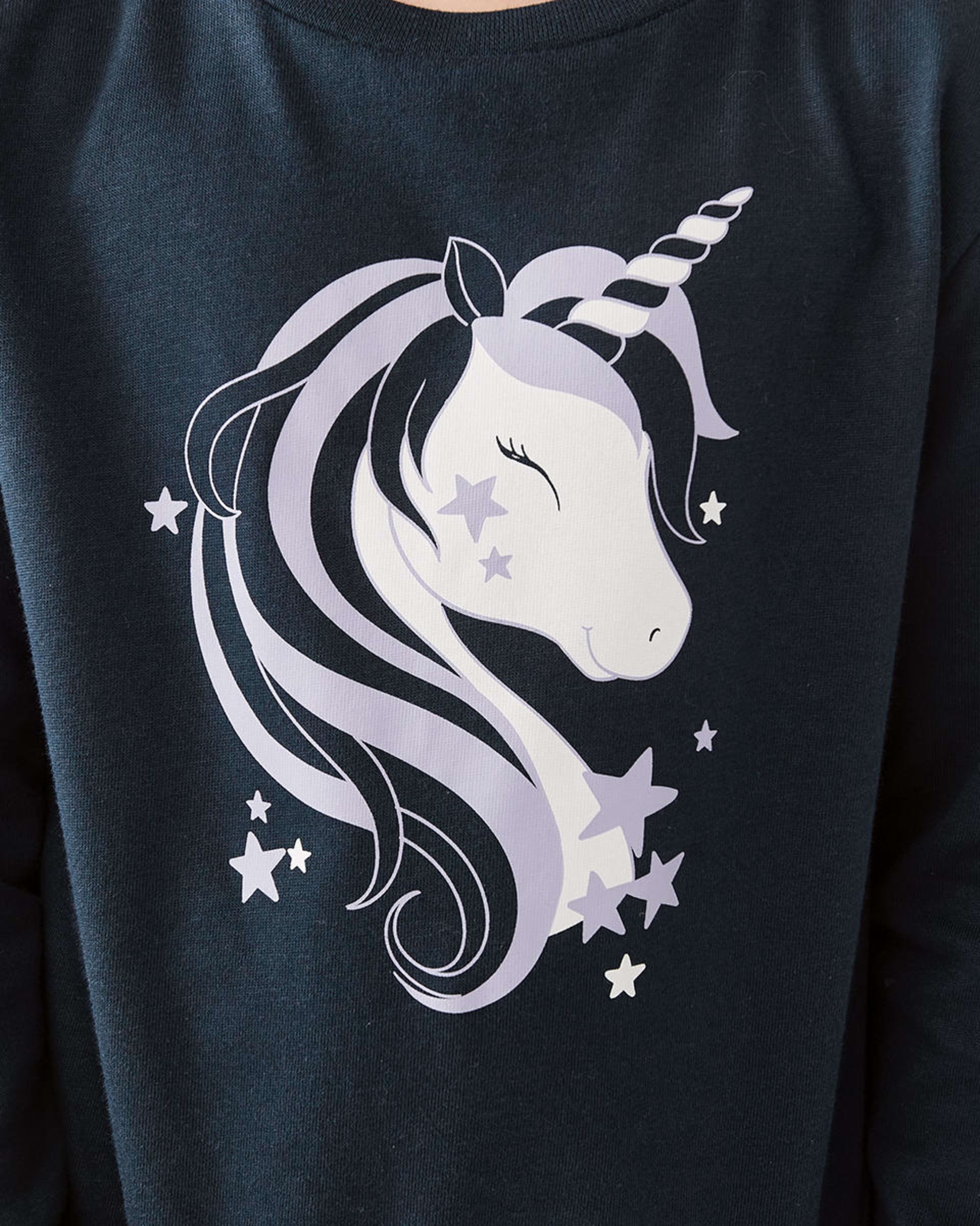 4 Long Sleeve Print T-shirt Unicorn, 4 of 8