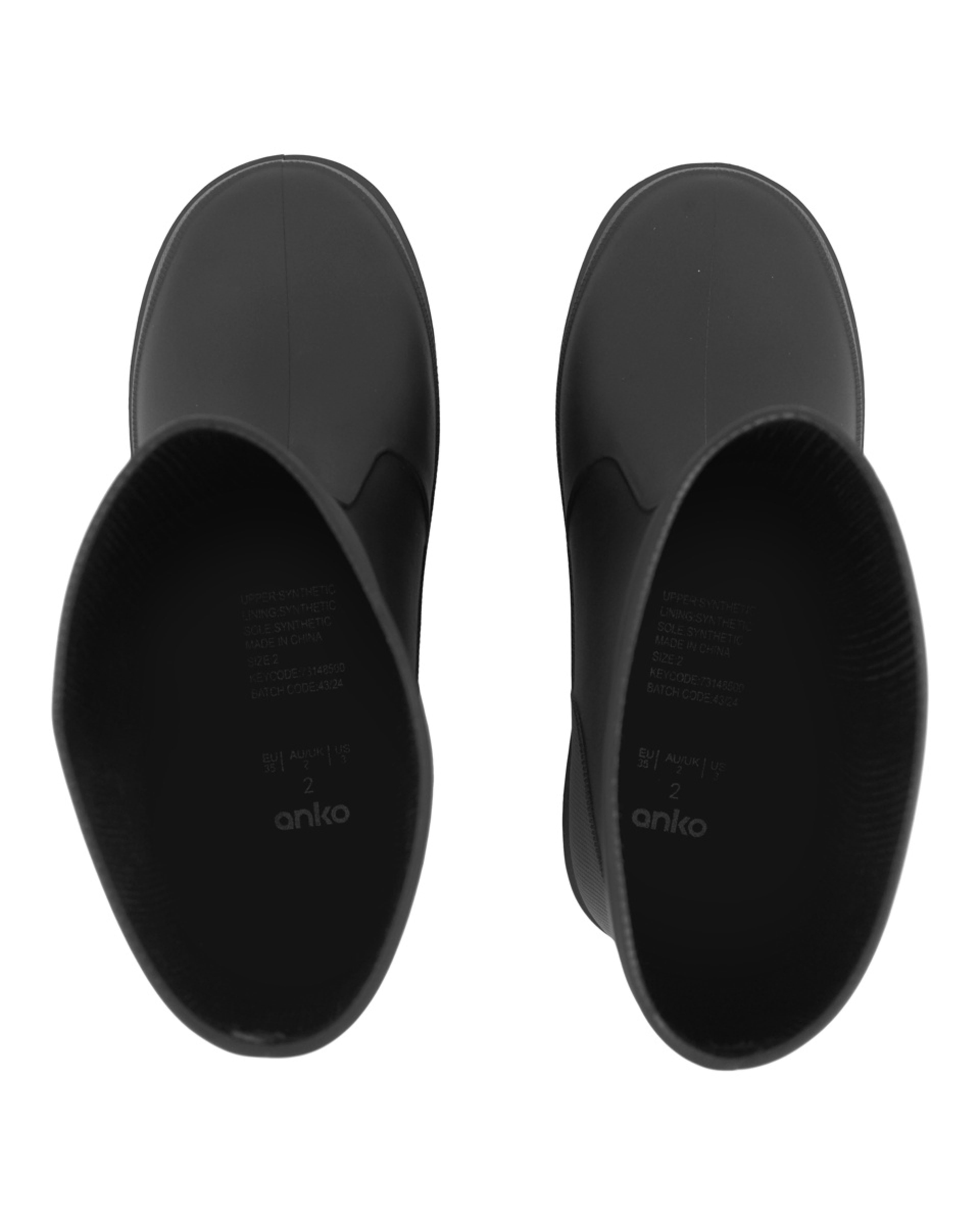 3 Senior Rainboots Black, 3 of 4