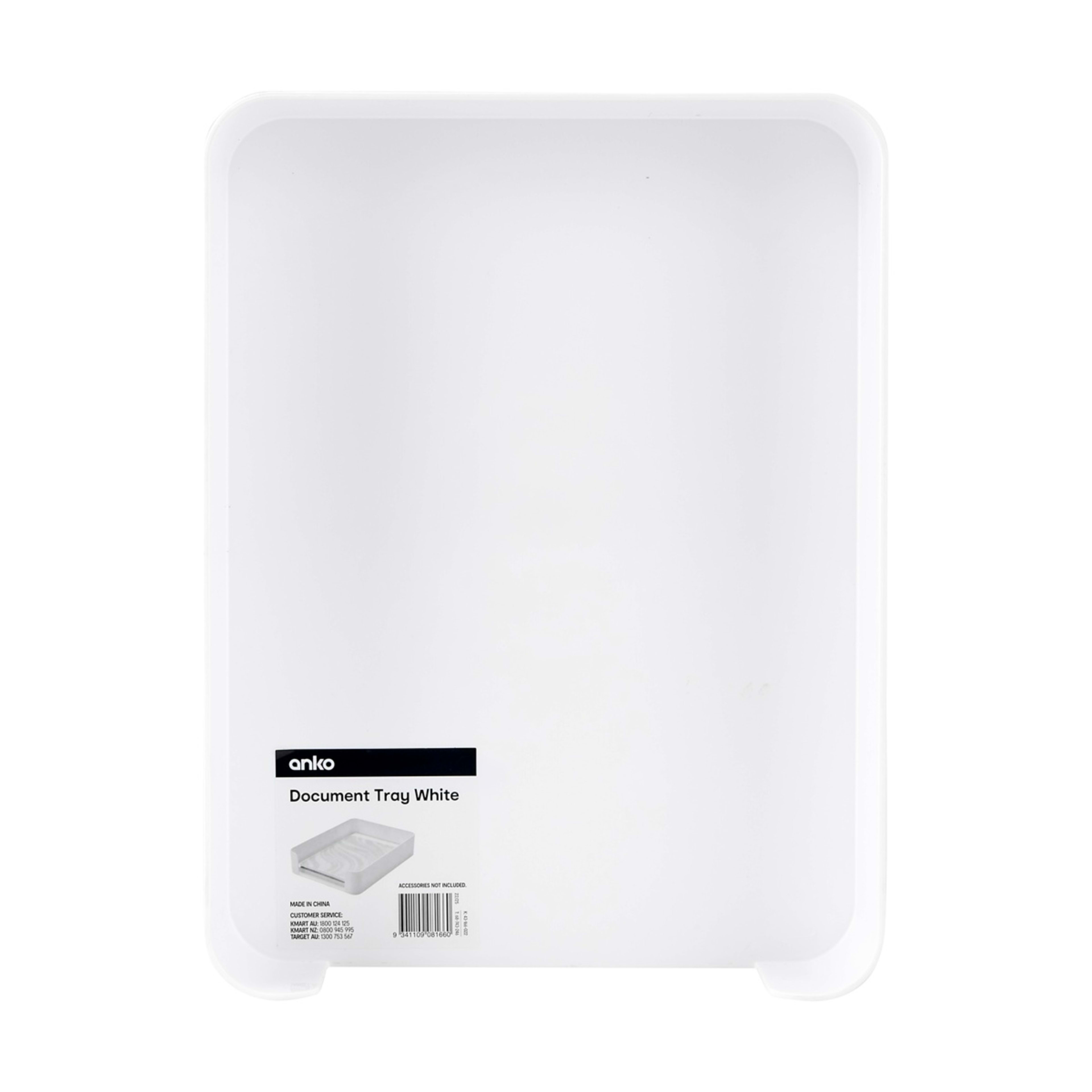 6 Desk Tray - White, 6 of 7