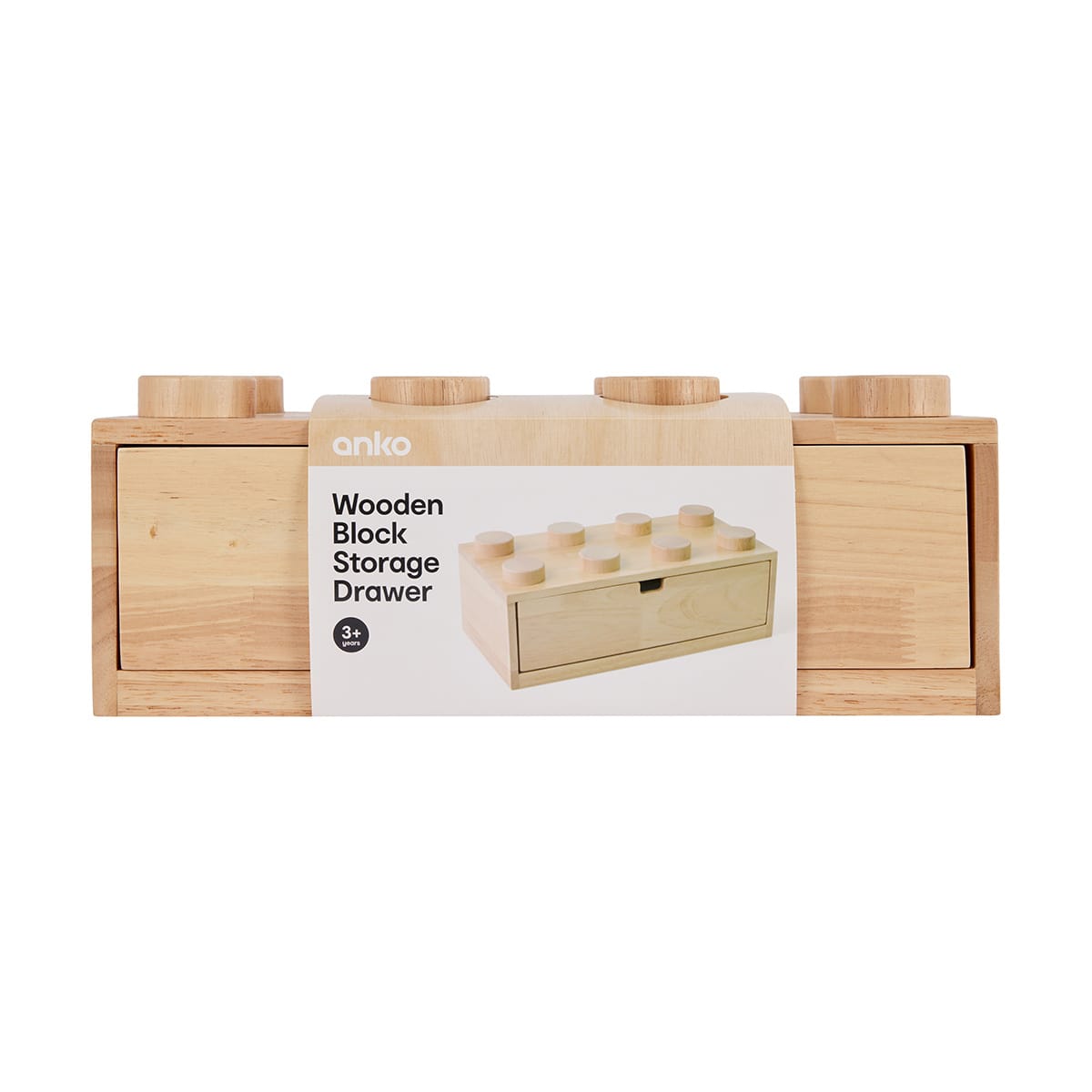 Wooden Block Storage Drawer Kmart NZ