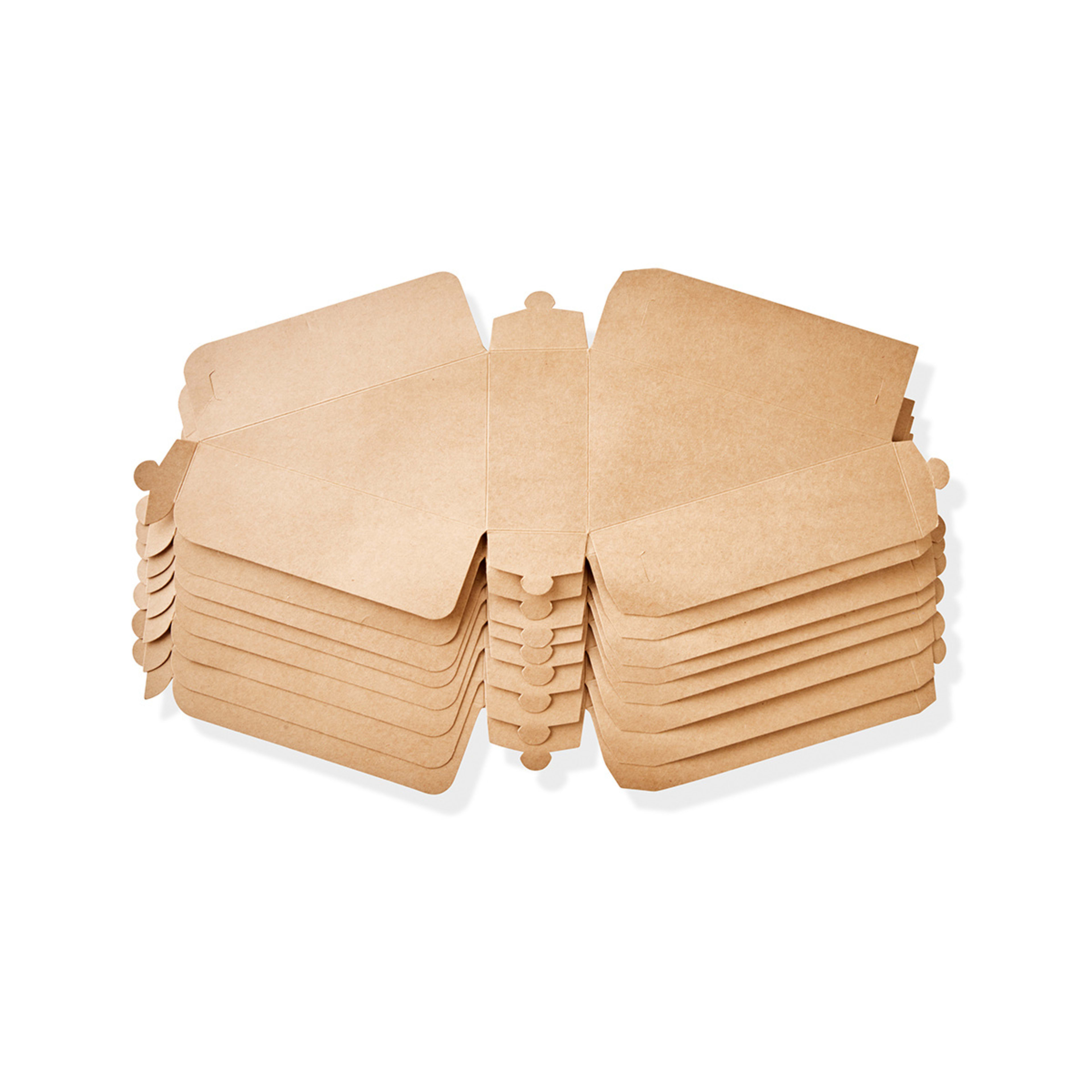 8 Piece Kraft Treat Boxes Kmart