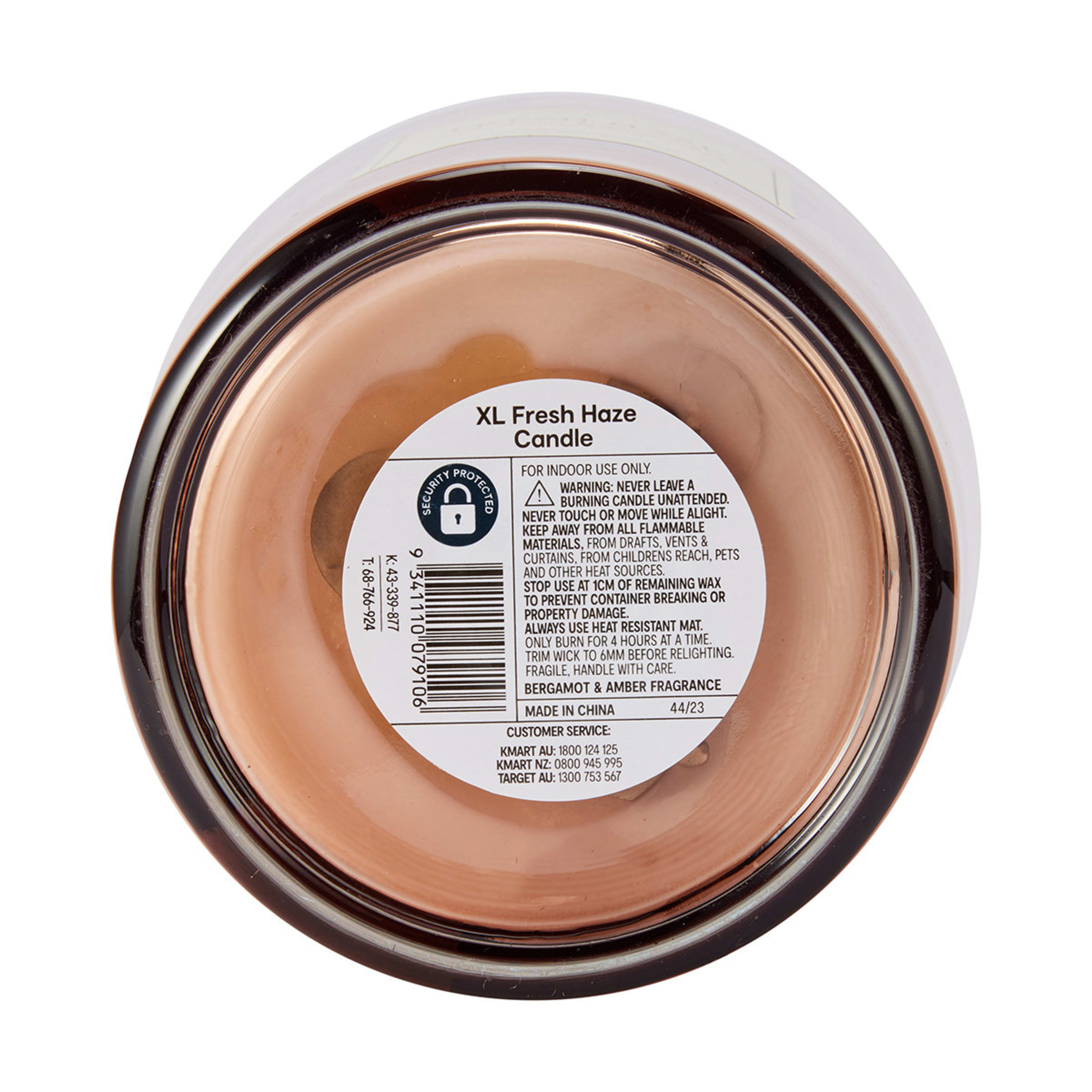 XL Fresh Haze Soy Wax Blend Scented Candle Kmart