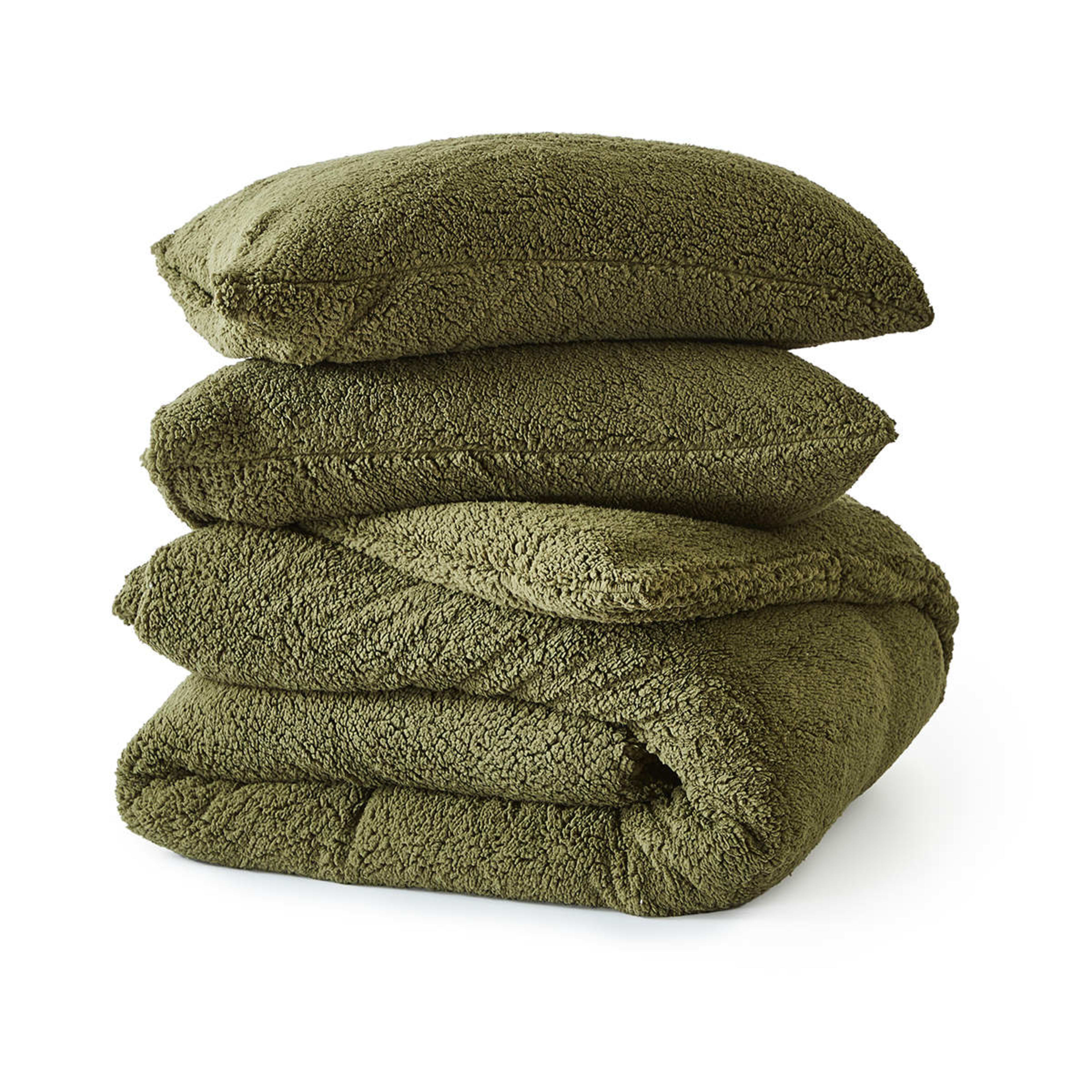 5 Ella Quilt Cover Set - Queen Bed, Forest, 5 of 7