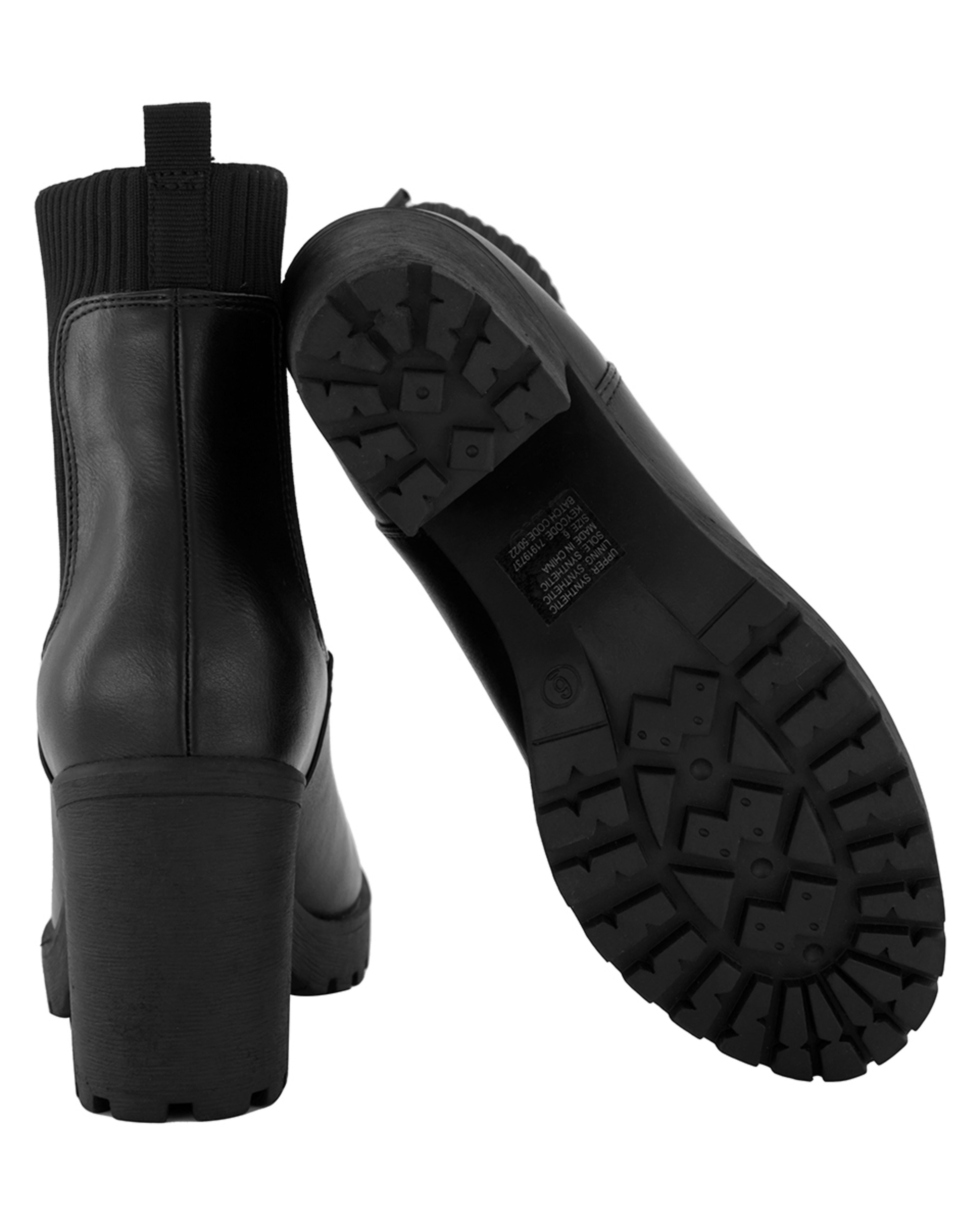 Gusset High Heel Boots Kmart