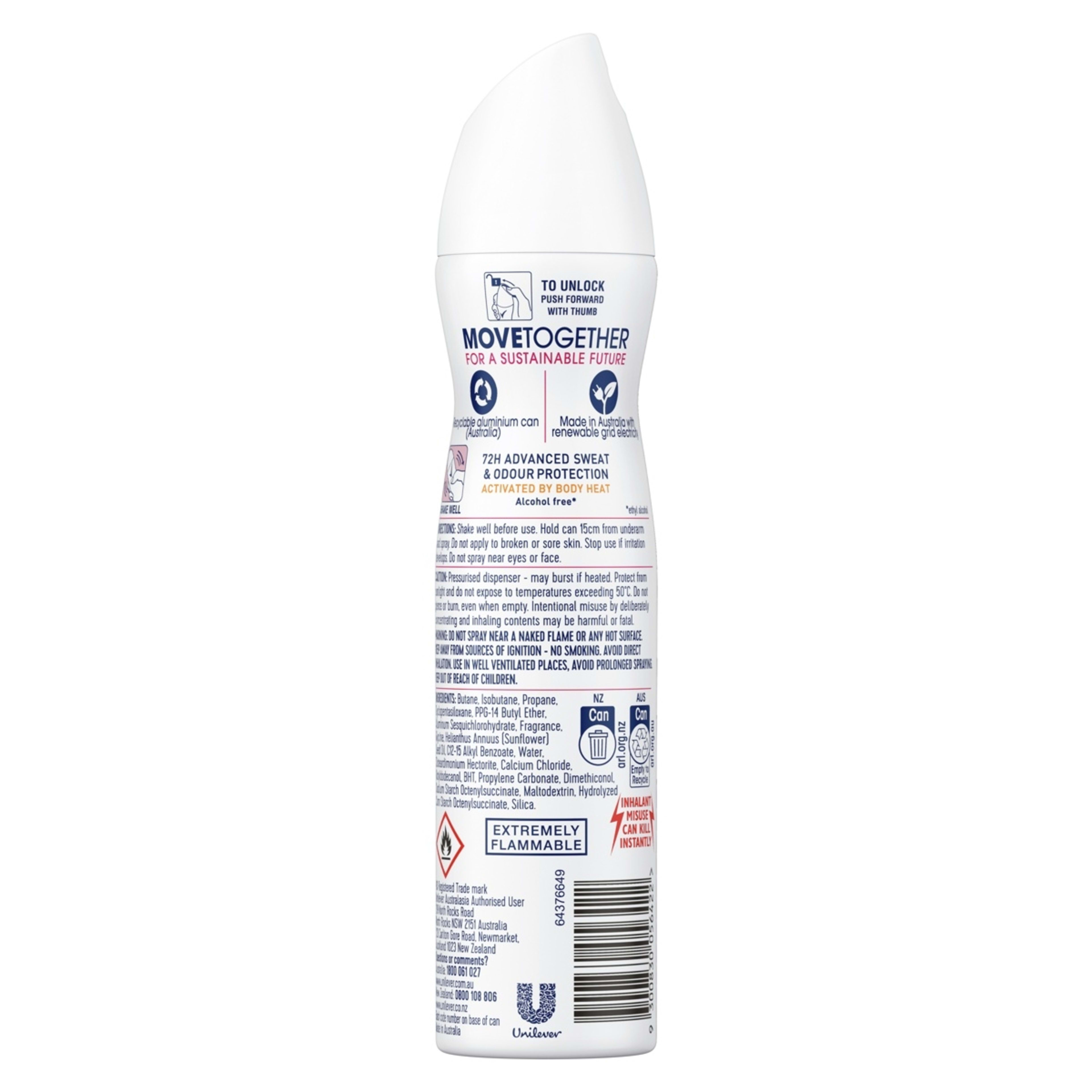 2 Rexona Advanced Protection Bright Bouquet Antiperspirant 220ml, 2 of 10