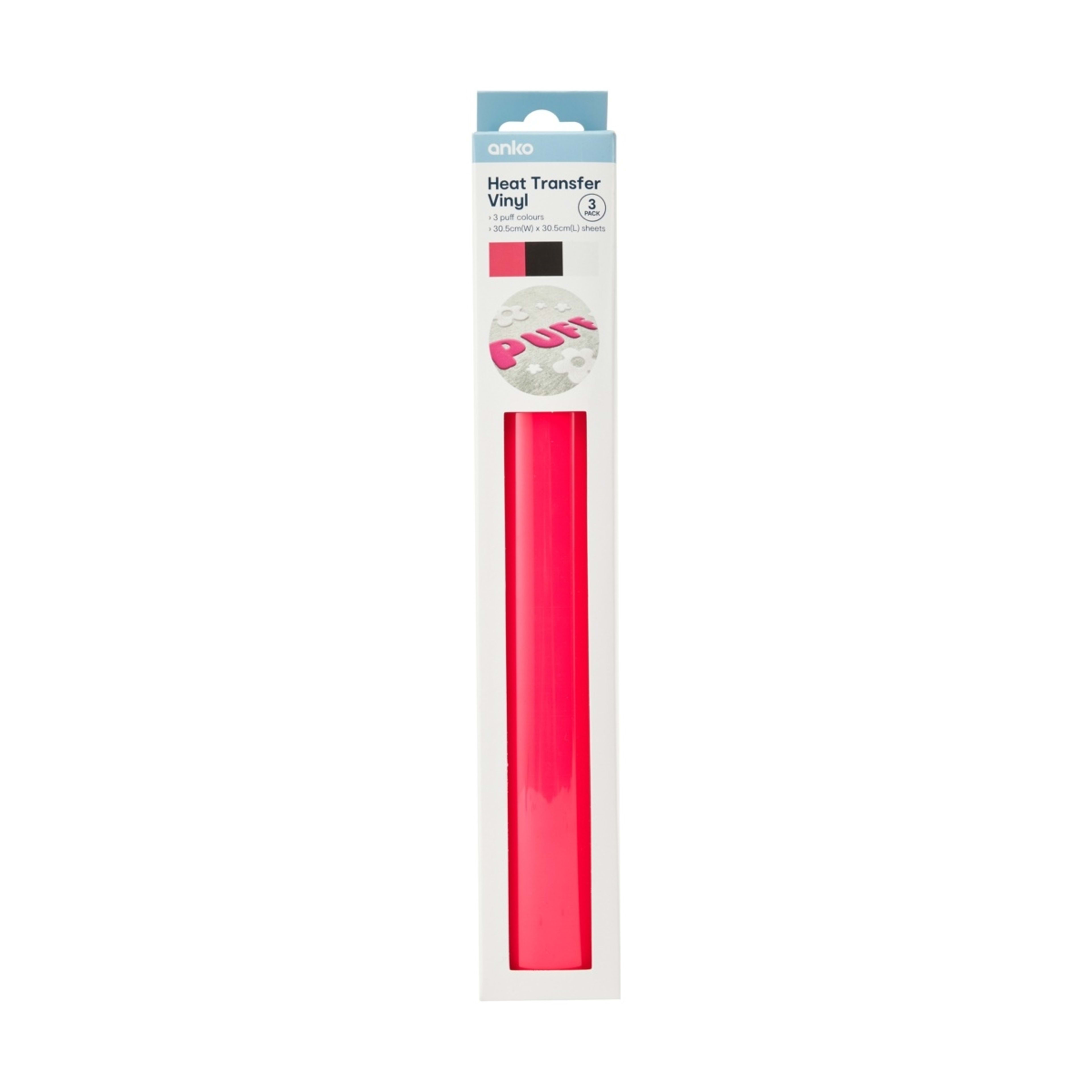 1 3 Pack Heat Transfer Vinyl - Puff