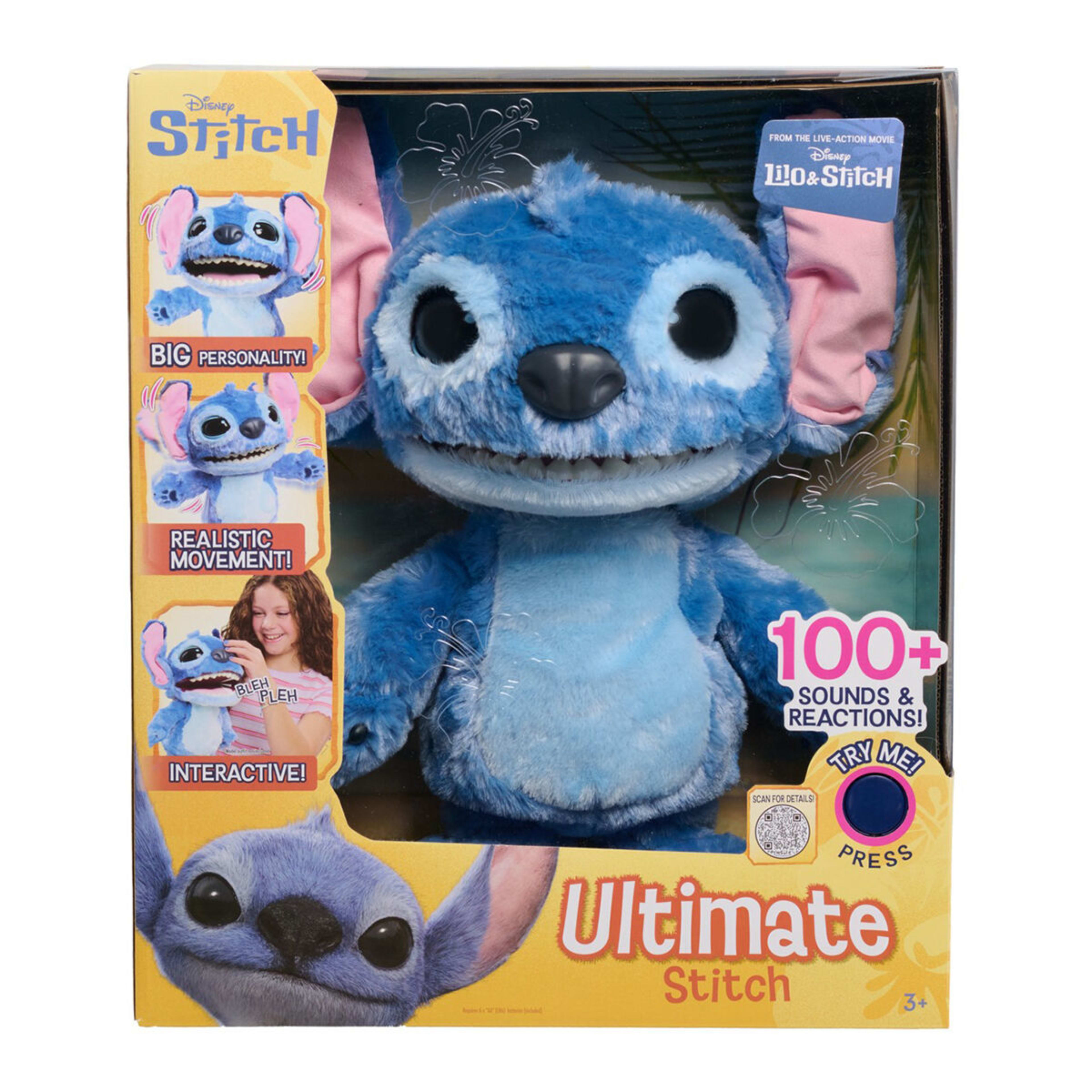 1 43cm Disney Ultimate Stitch Interactive Feature Plush Toy