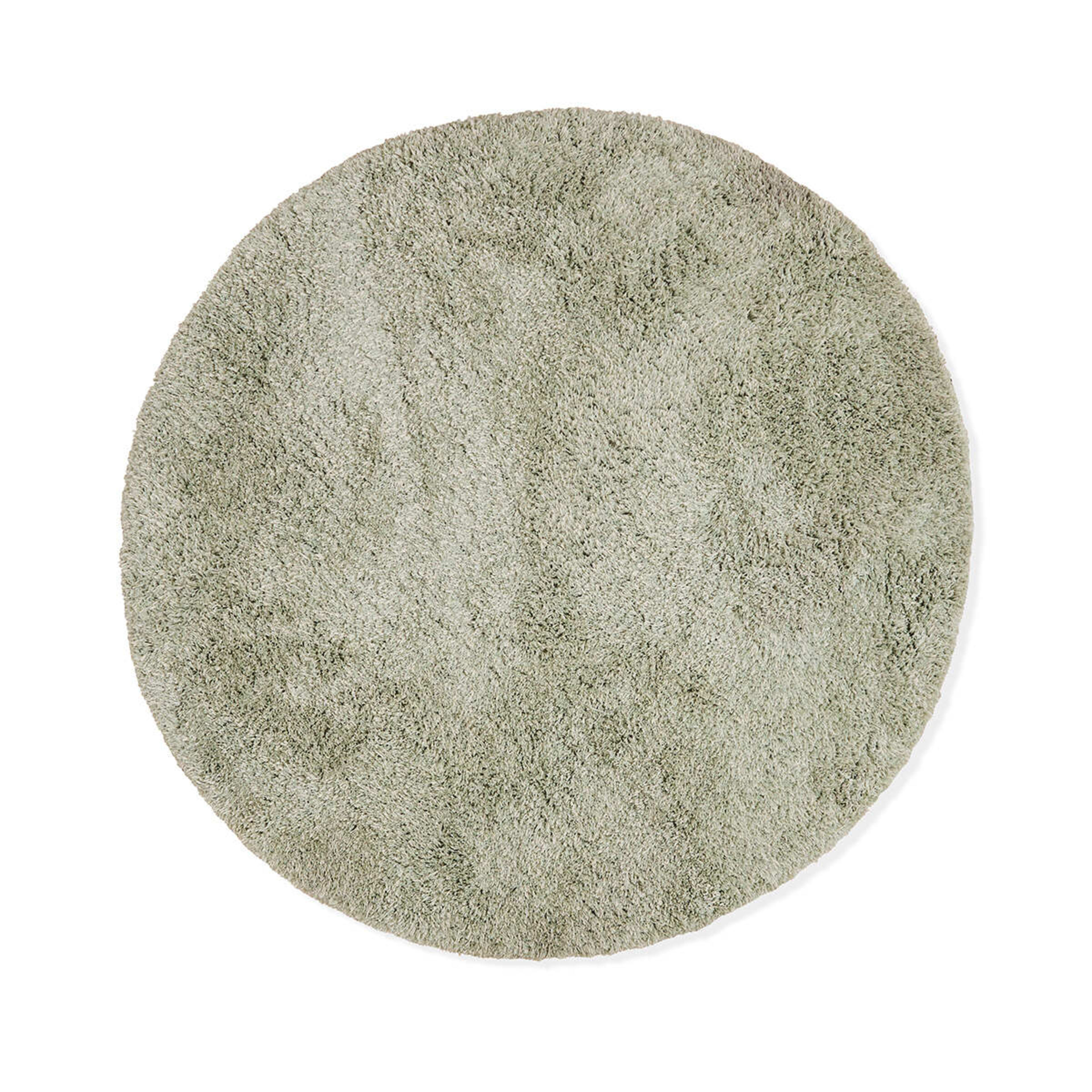 6 Flecked Rug - Sage, Round - 180cm, 6 of 7