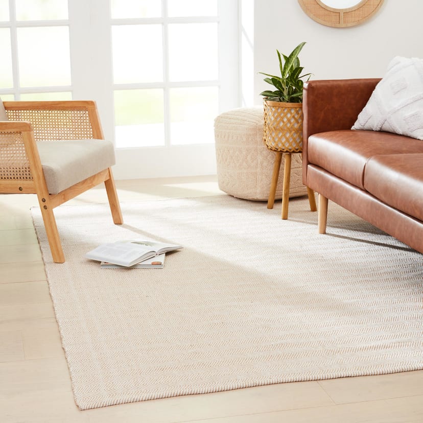 Herringbone Rug Large, Natural Kmart