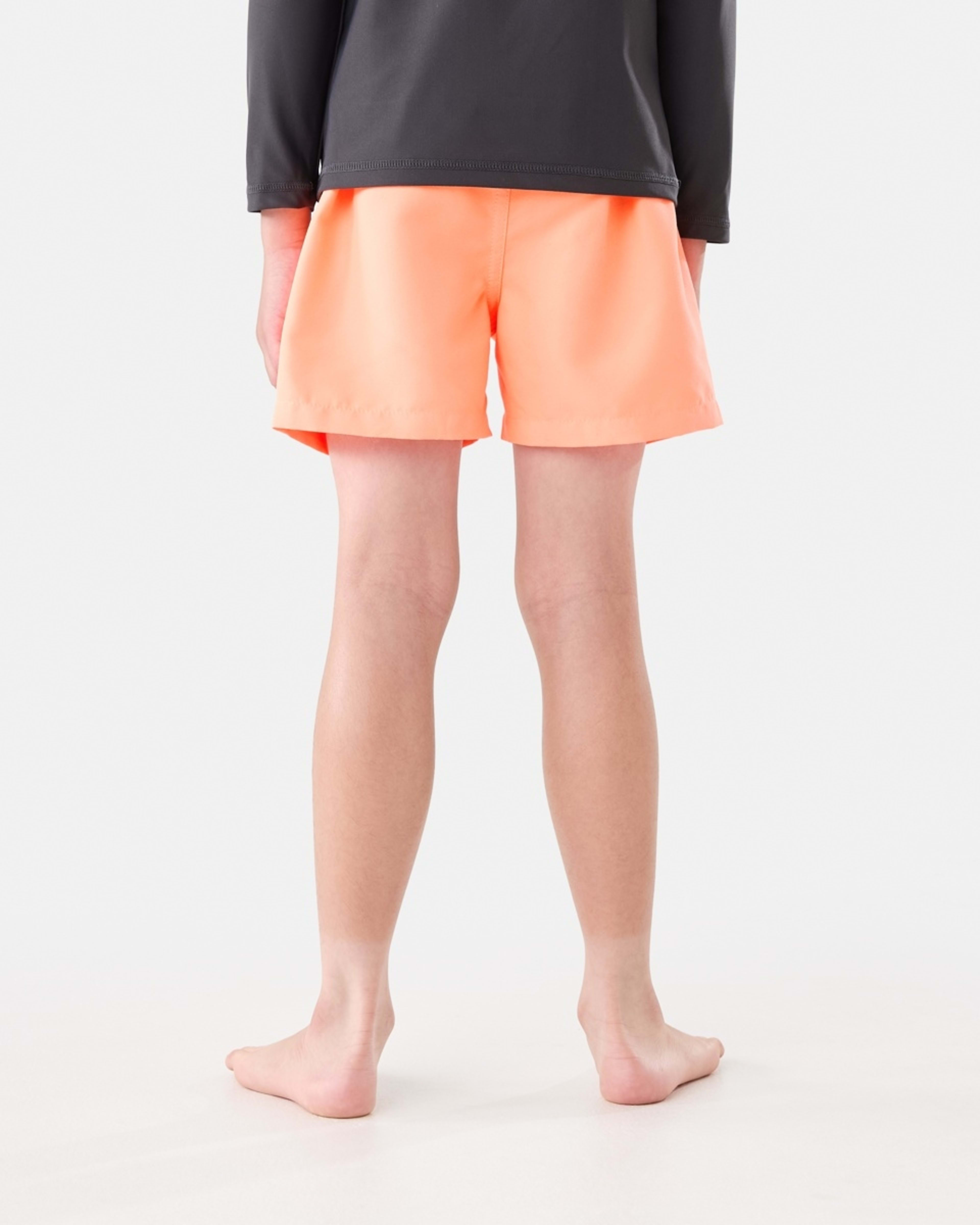 2 Plain Boardshorts FLURO ORANGE, 2 of 5