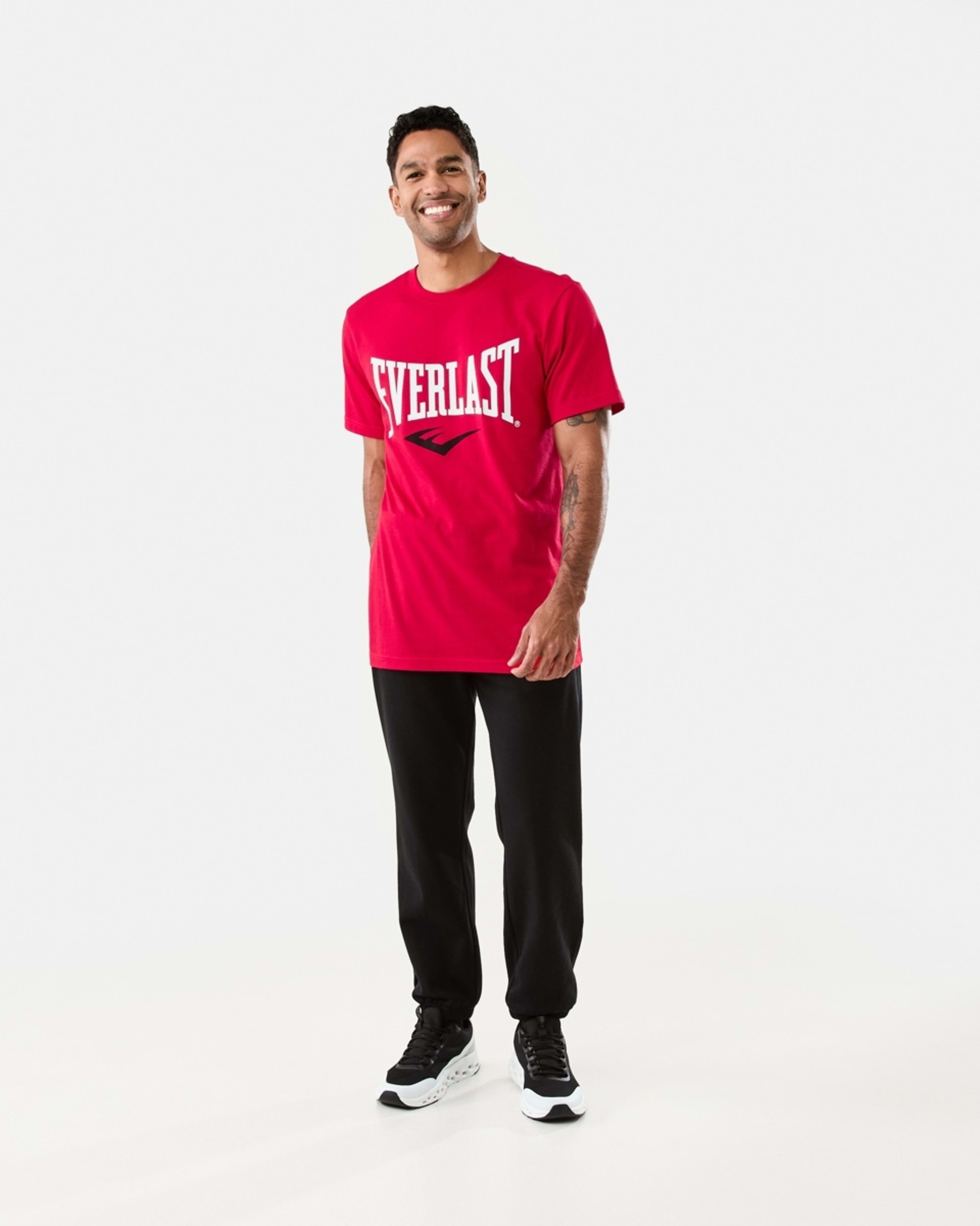 7 Everlast Mens Classic Sport Trackpants Ever Classic Black, 7 of 7