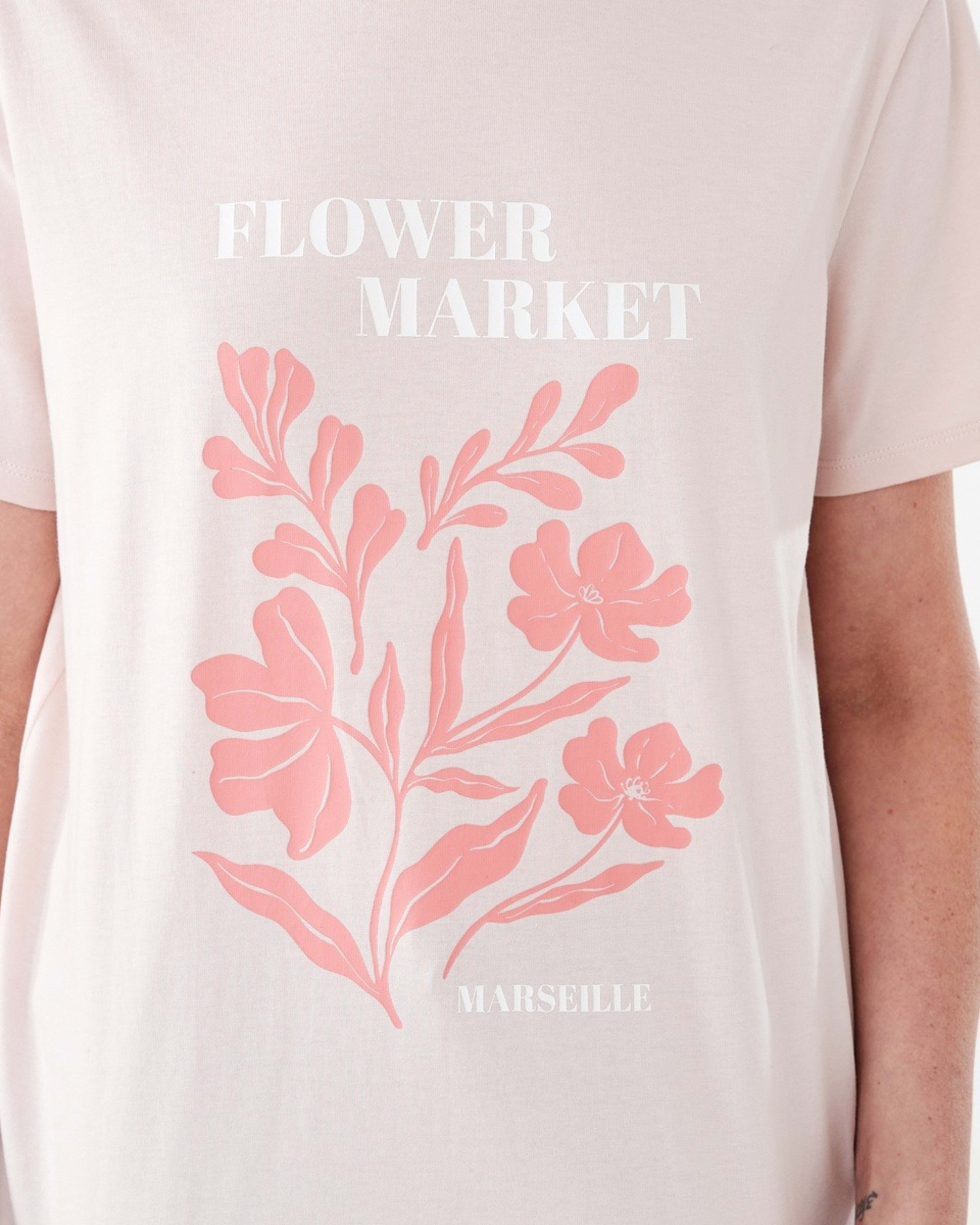 5 Short Sleeve Printed T-shirt Flwr Mrkt, 5 of 5