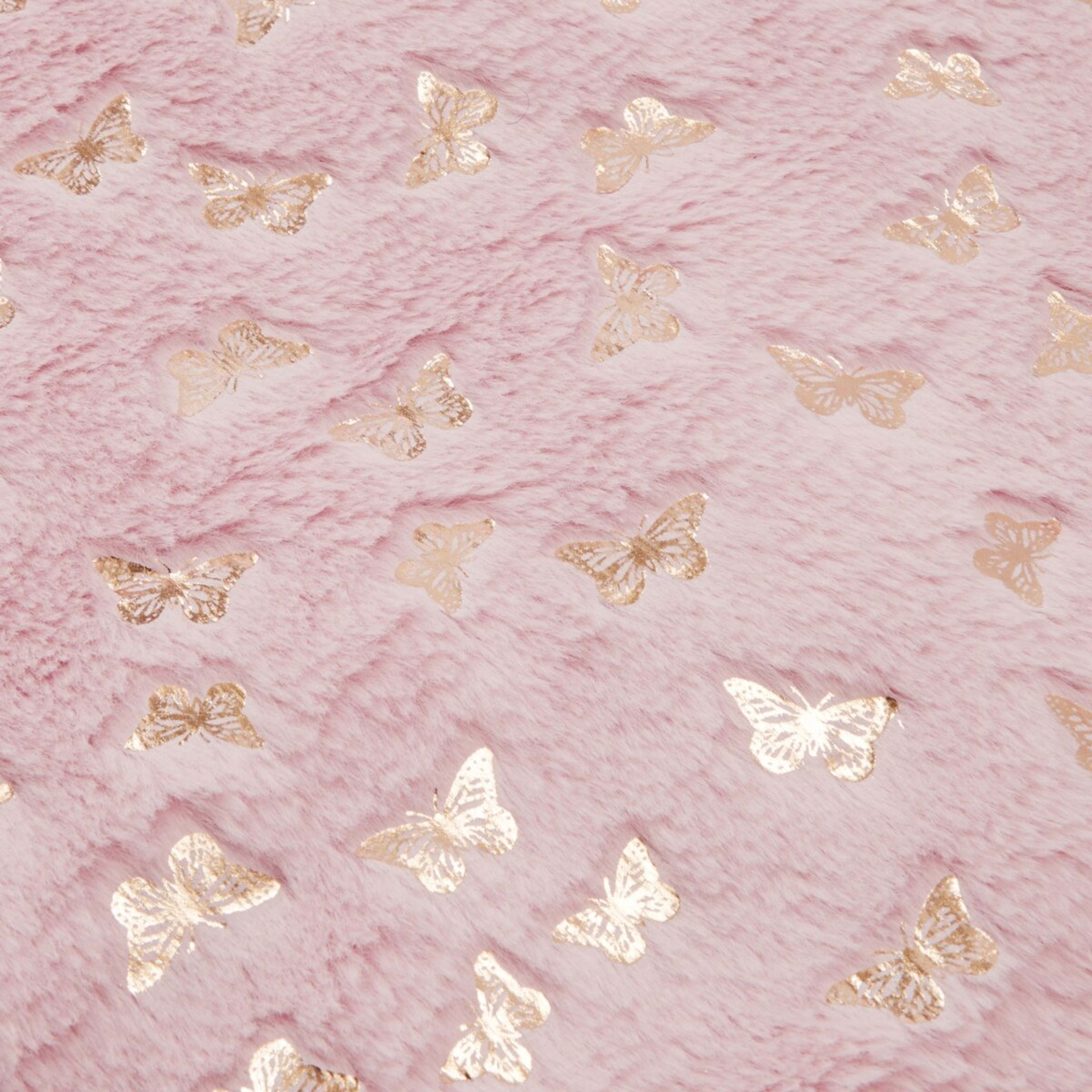 4 Mermaid Tail Blanket - Butterflies, 4 of 6