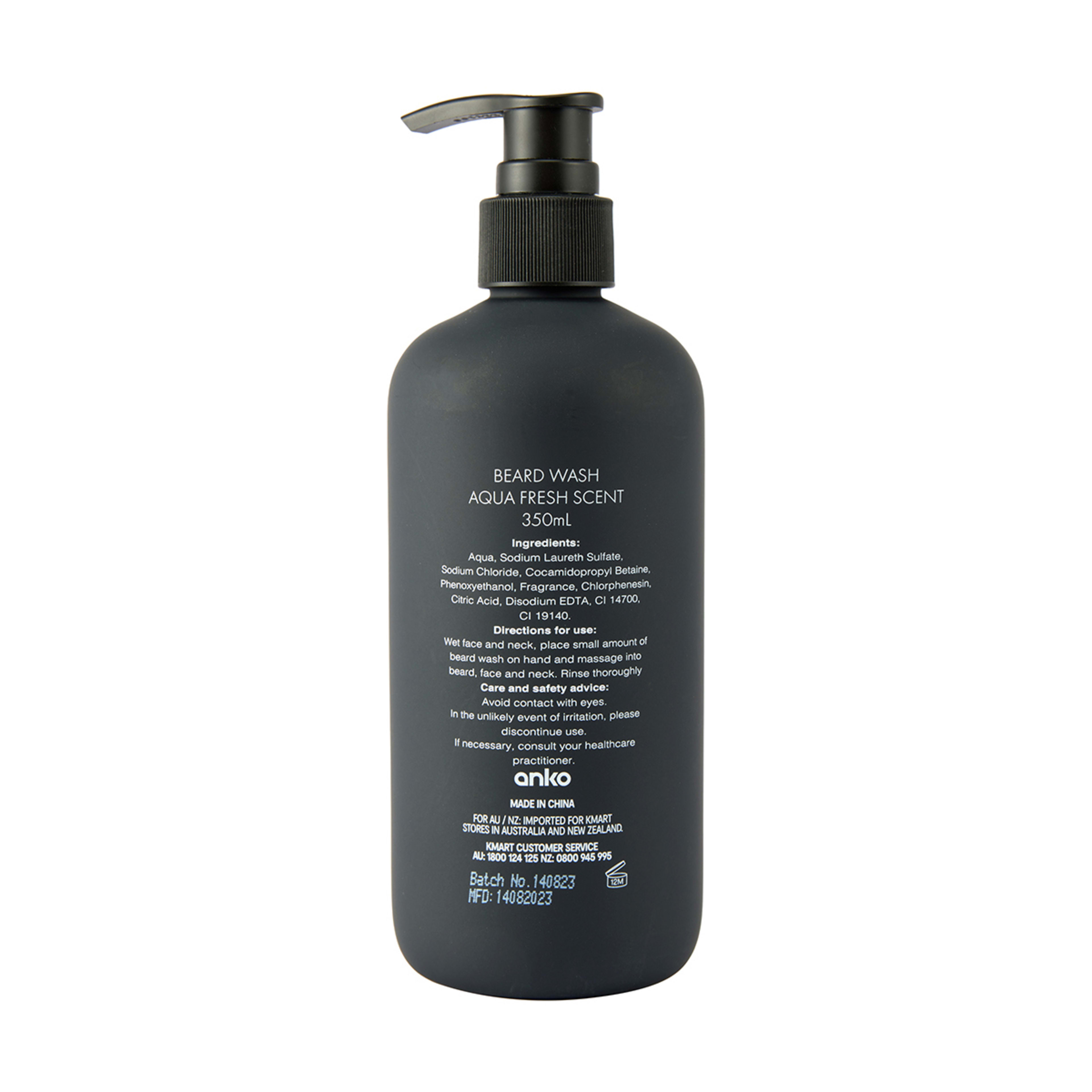 5 Beard Wash 350ml - Aqua Fresh Scent, 5 of 6