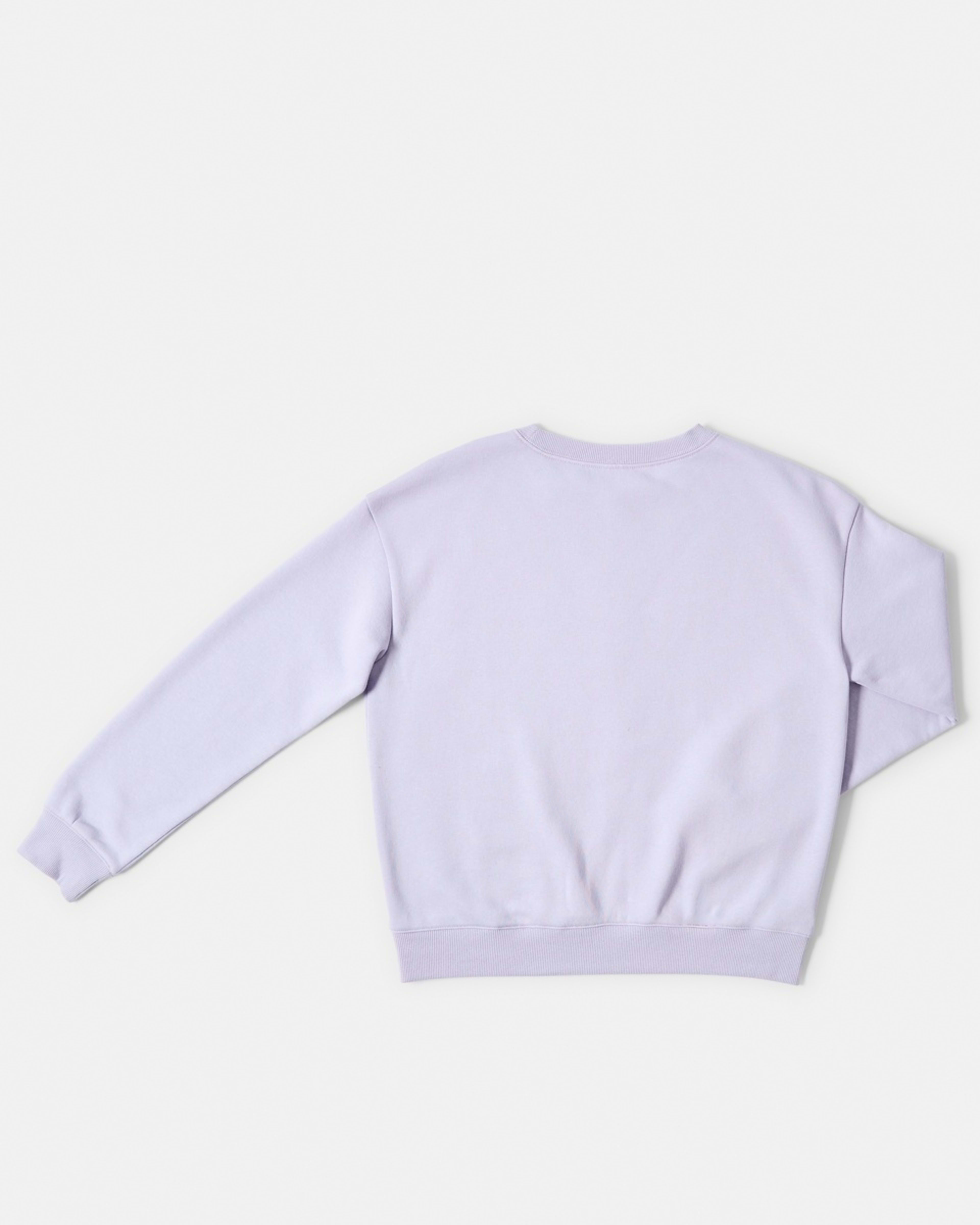 8 Print Crew Neck Sweatshirt Ny Wellness Club Pastel Lilac, 8 of 8