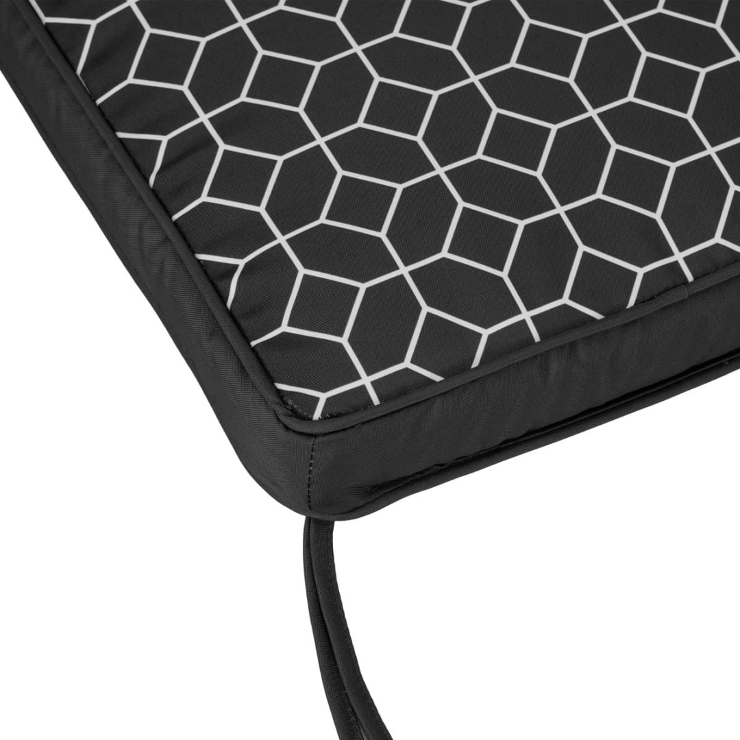 40cm Outdoor Geometric Chair Pad Kmart