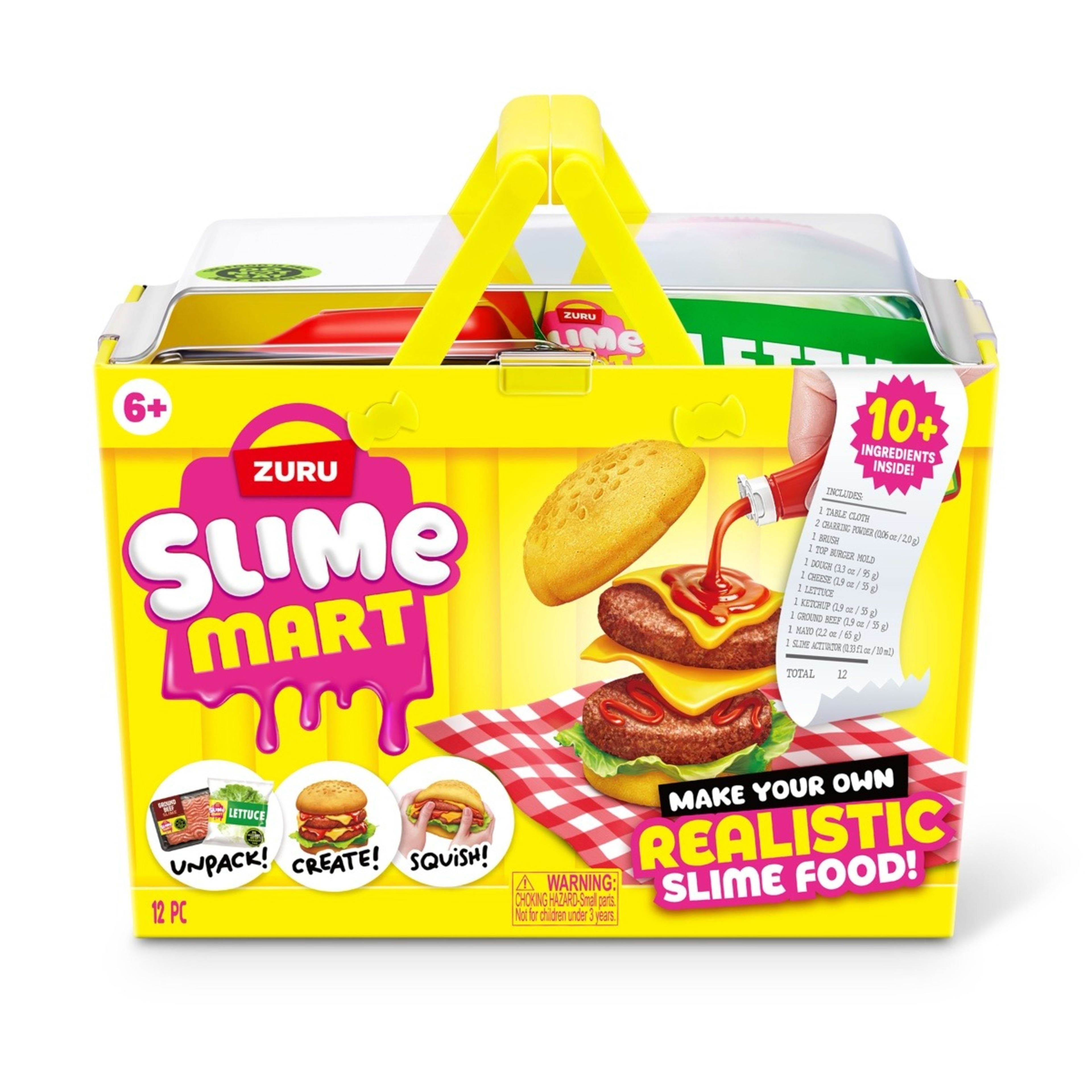 1 12 Piece Zuru Slime Mart Make Your Own Realistic Slime Food Playset