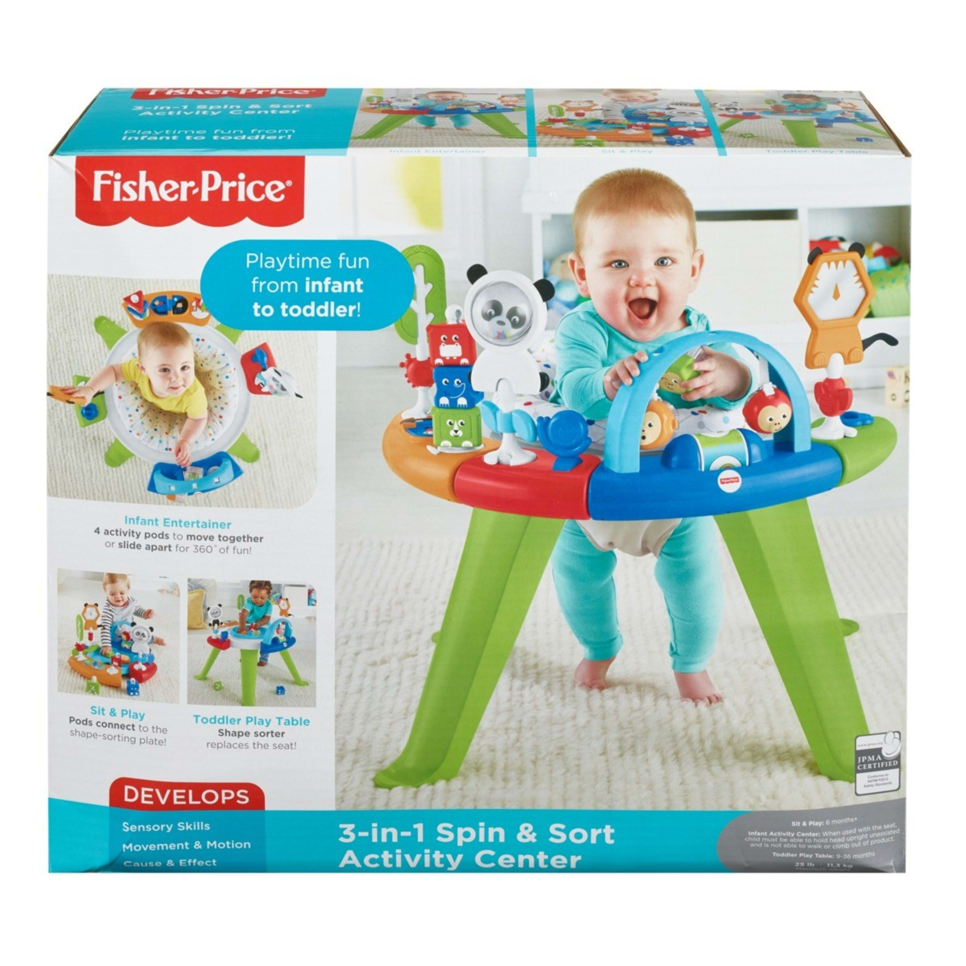 FisherPrice 3in1 Spin & Sort Activity Centre Kmart