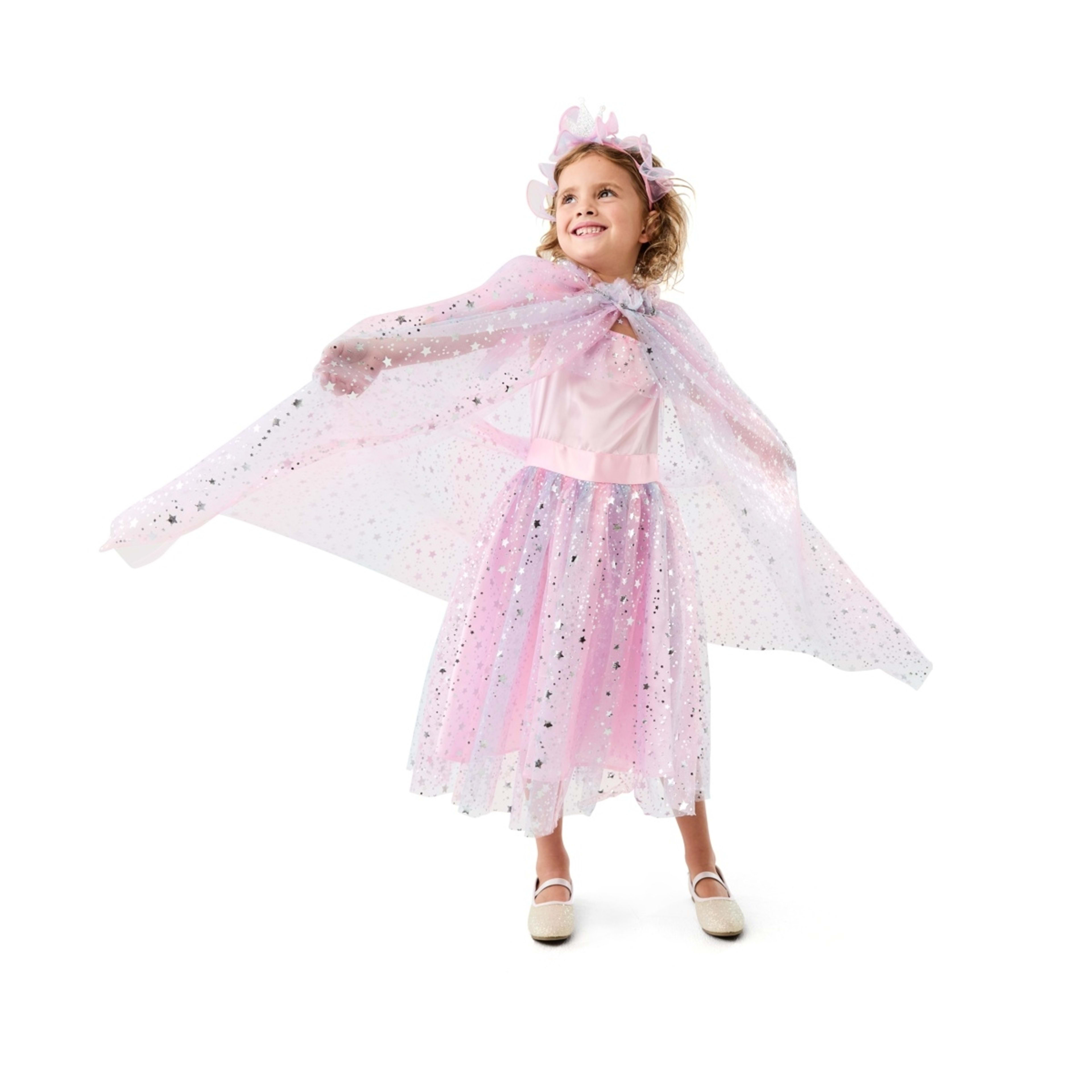 1 3 Piece Princess Costume - Ages 4-6