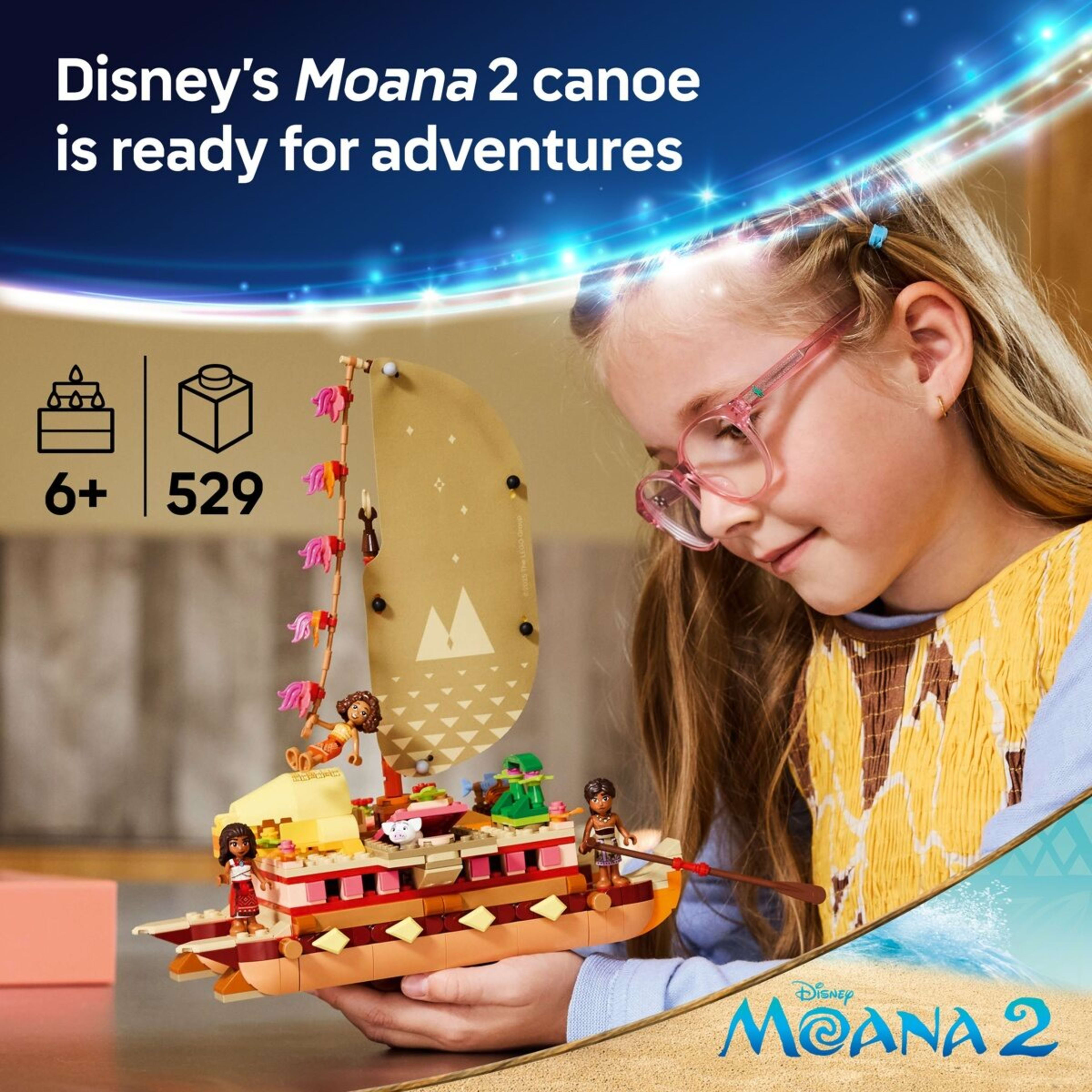 5 LEGO Disney Moana’s Adventure Canoe 43270, 5 of 10