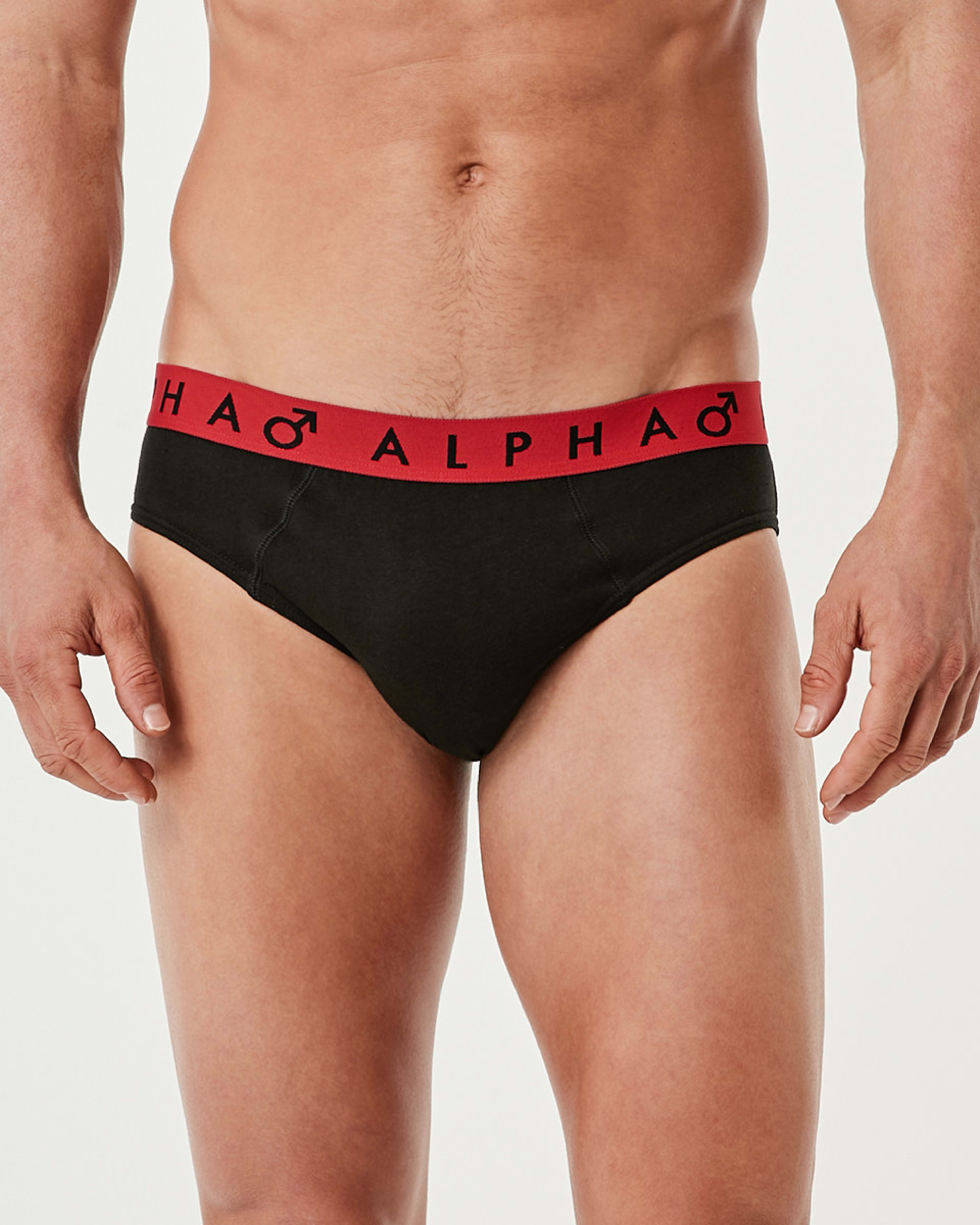 5 5 Pack Attached Elastic Hipster Briefs BLACK BRIGHT, 5 of 10