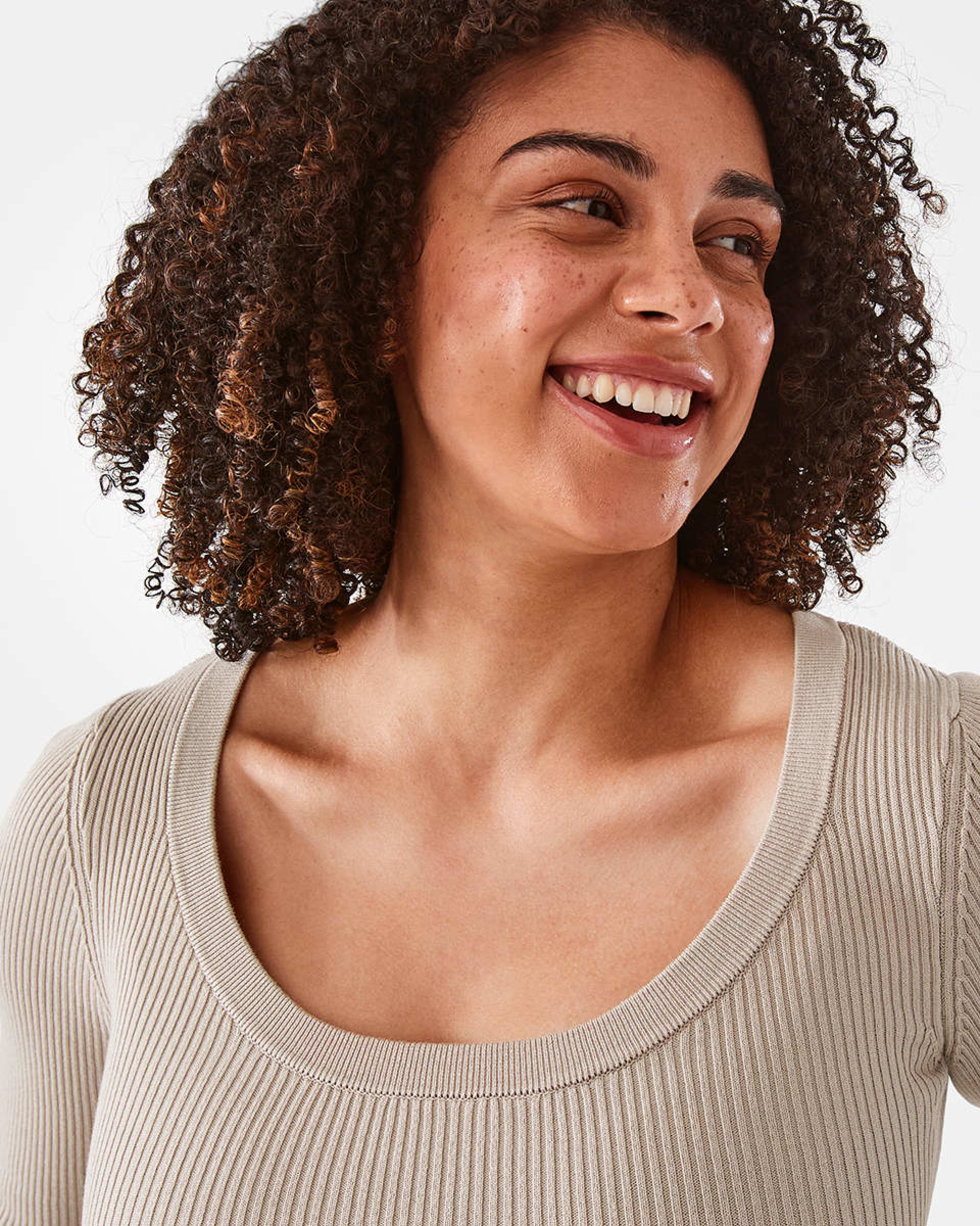 Long Sleeve True Knit Scoop Neck Top Kmart NZ