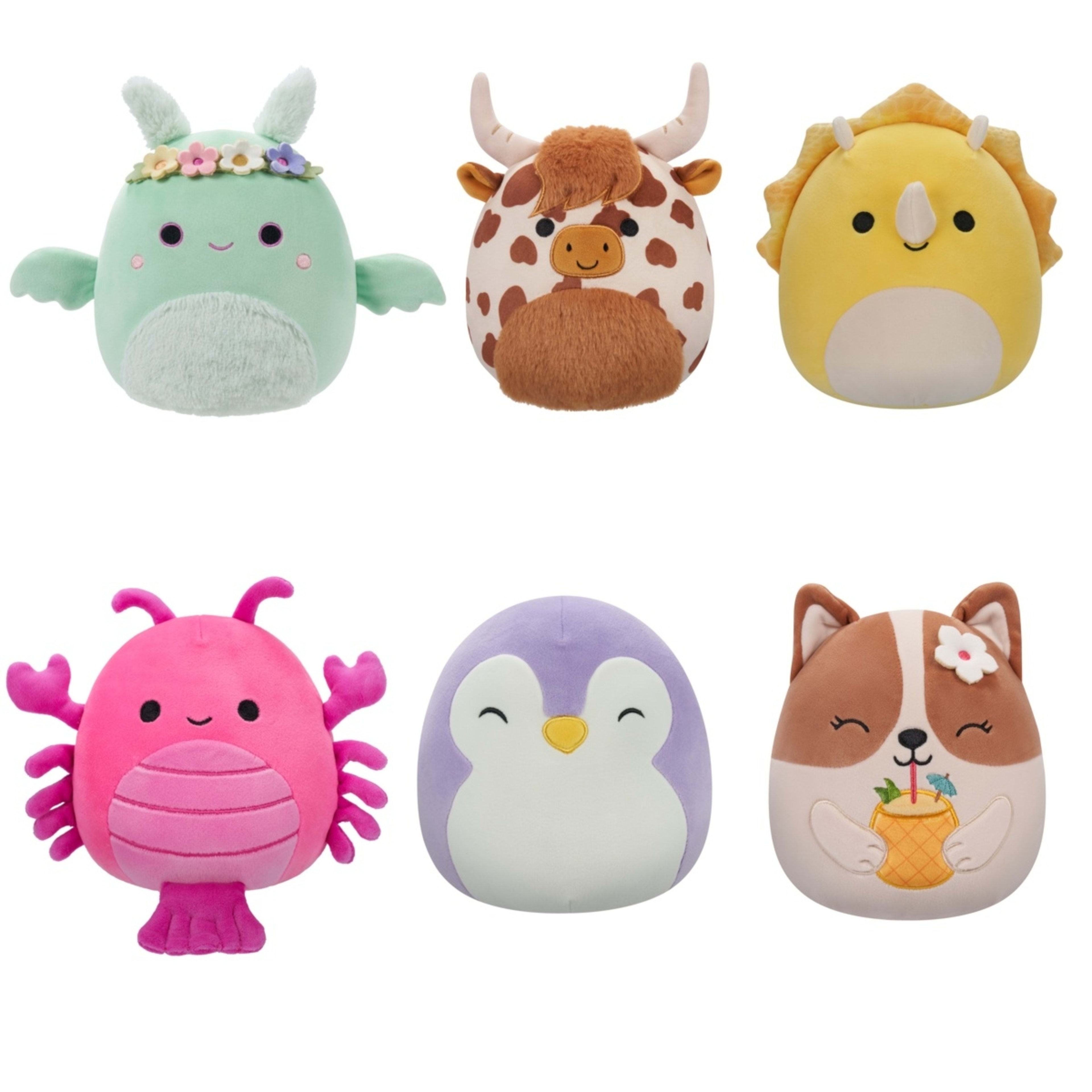 4 Squishmallows 7in. Plush Toy - Assorted, 4 of 6