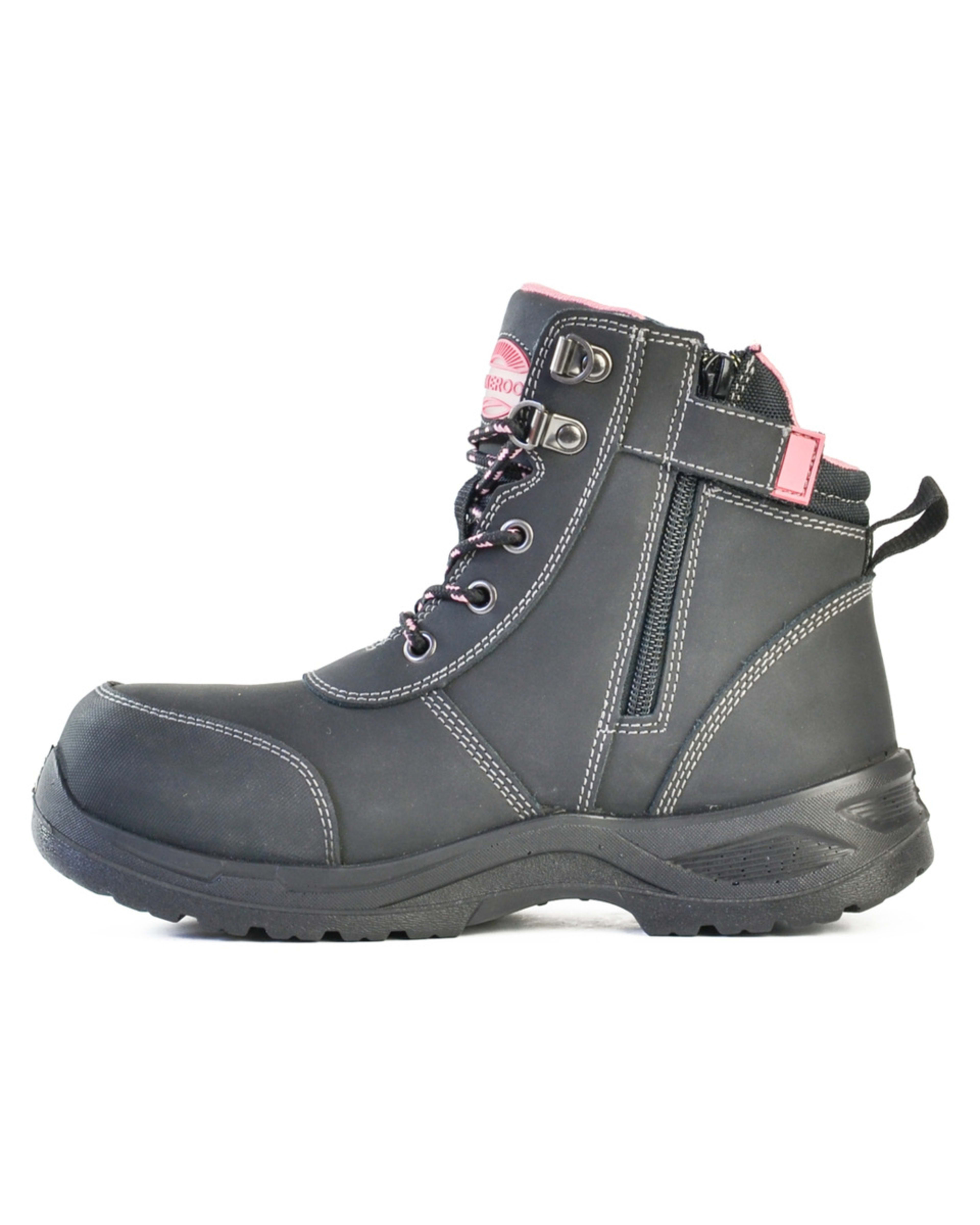 2 Side Zip Work Boots Black, 2 of 2