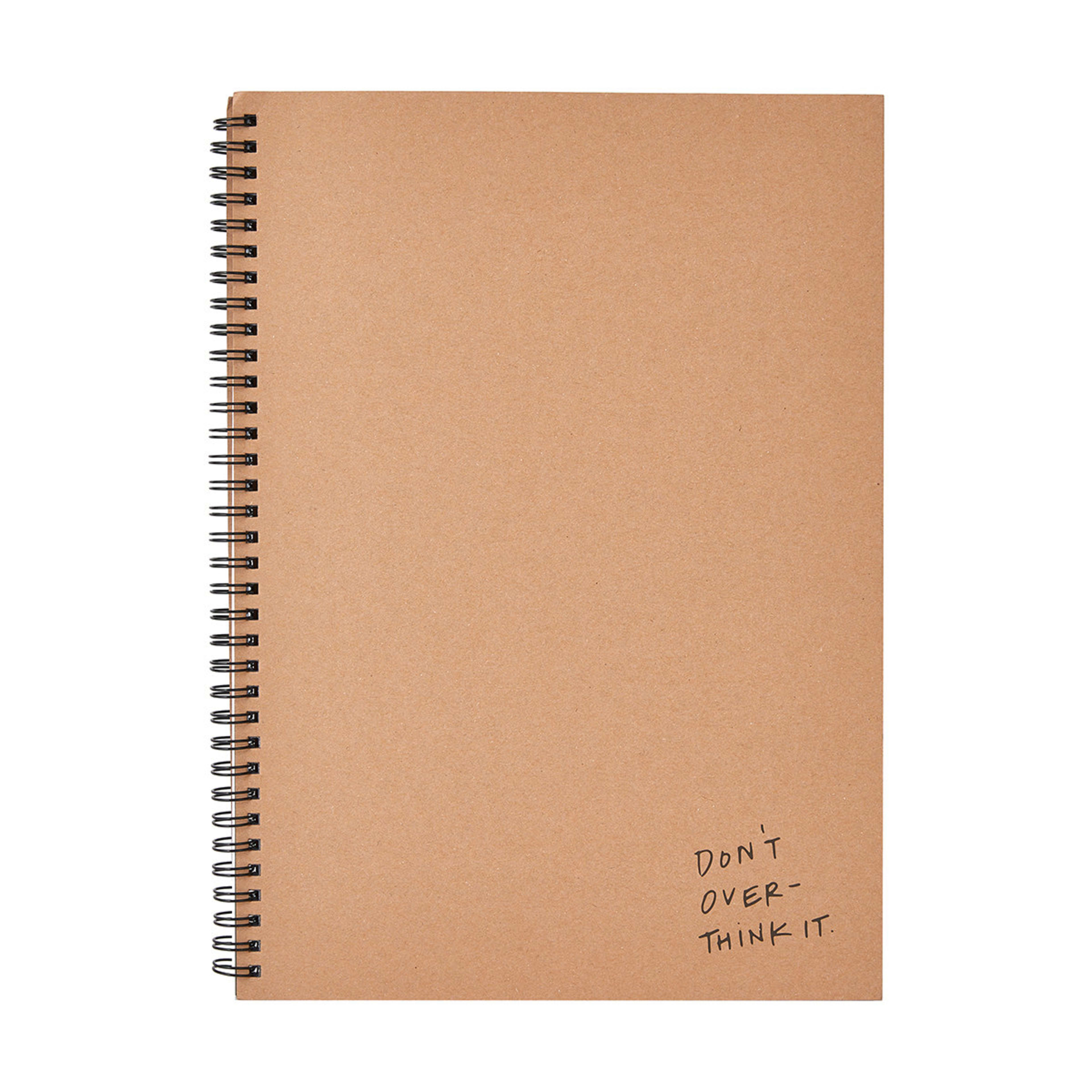 A4 Spiral Notebook Overthink Kmart