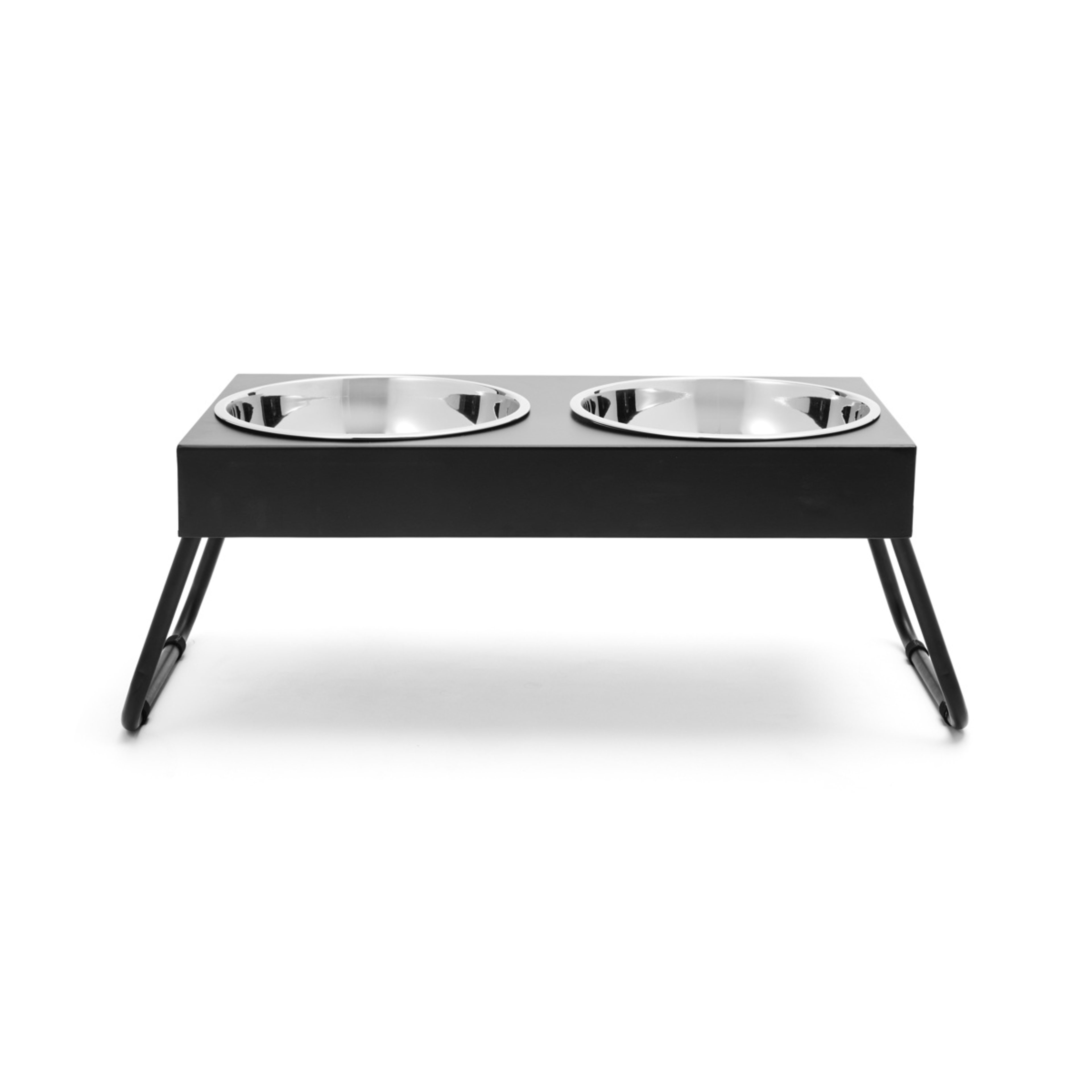 3 Pet Bowl Twin Elevated Folding - Extra Large, 3 of 10