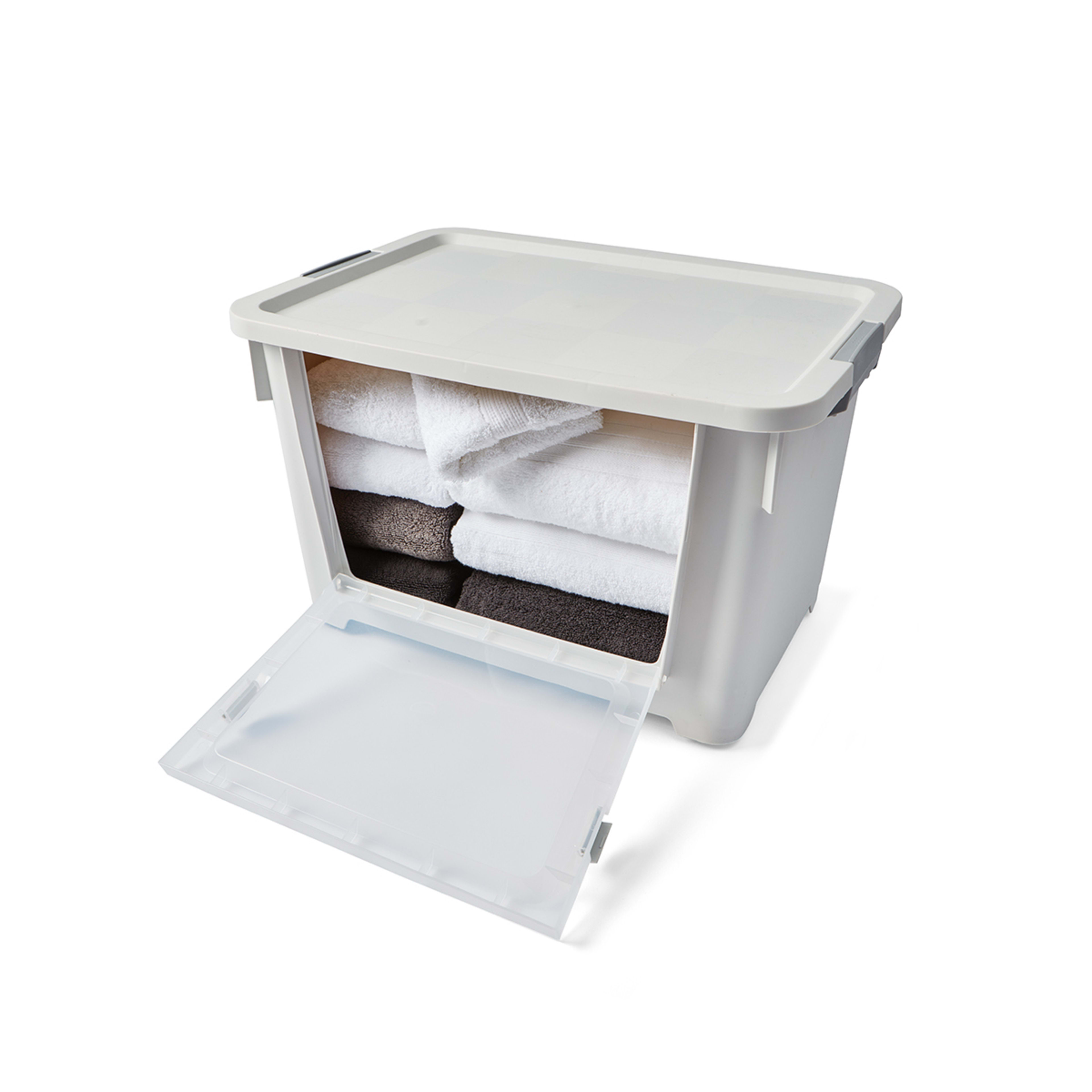 Front Opening Storage Tub Medium Kmart