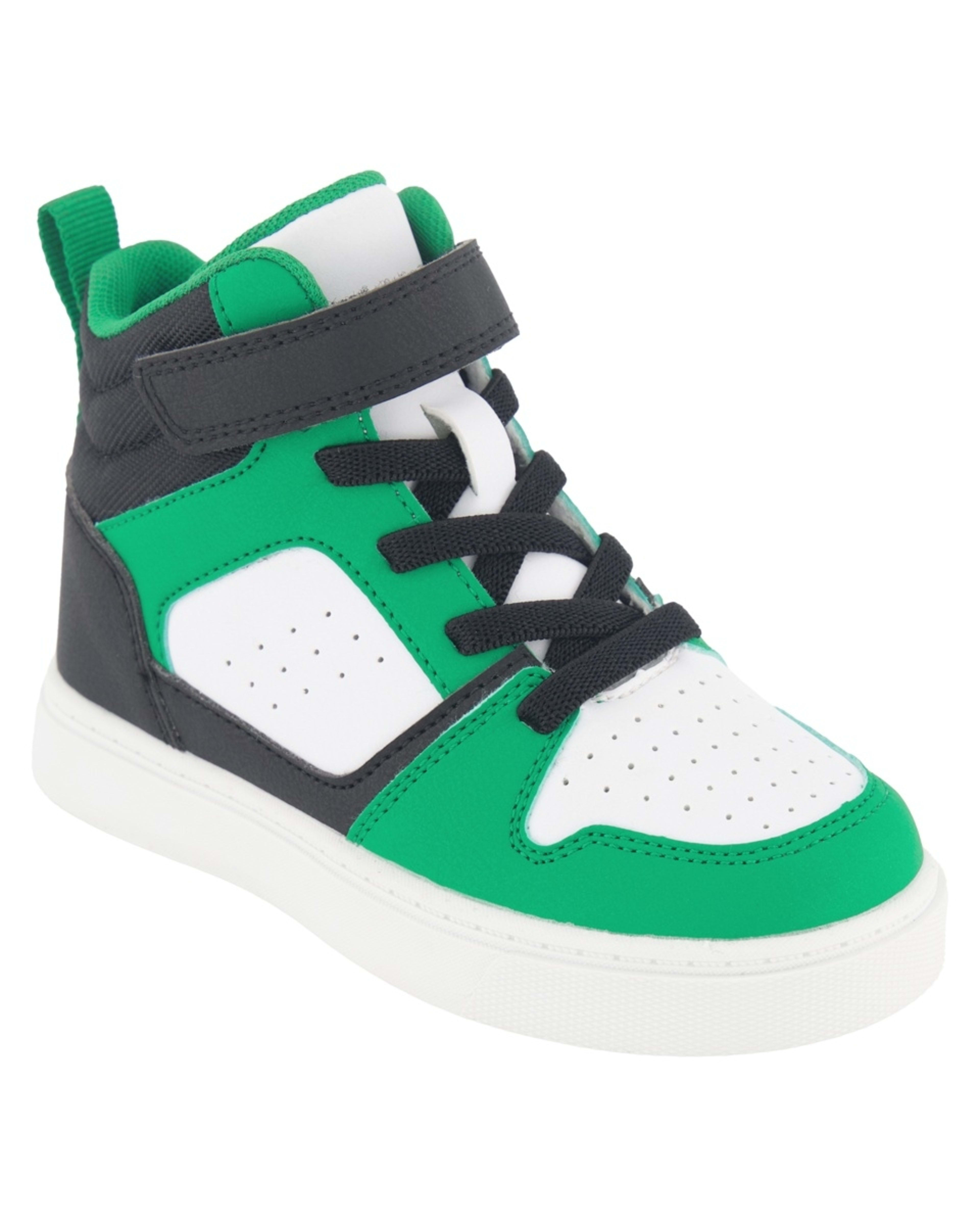 1 Junior Paco High Top Sneakers Jelly Green