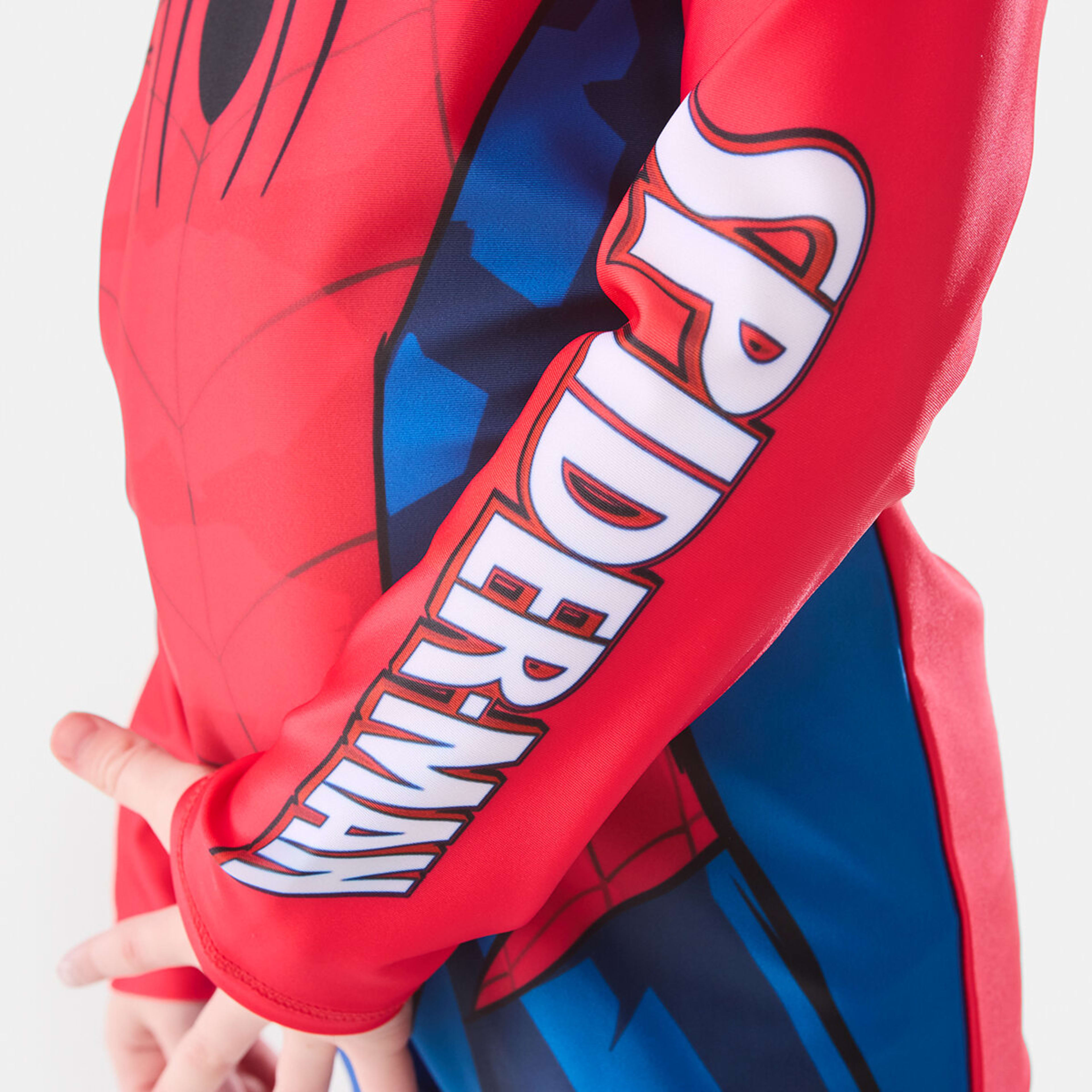 5 Spider-Man License Long Sleeve Swimsuit Spiderman, 5 of 8