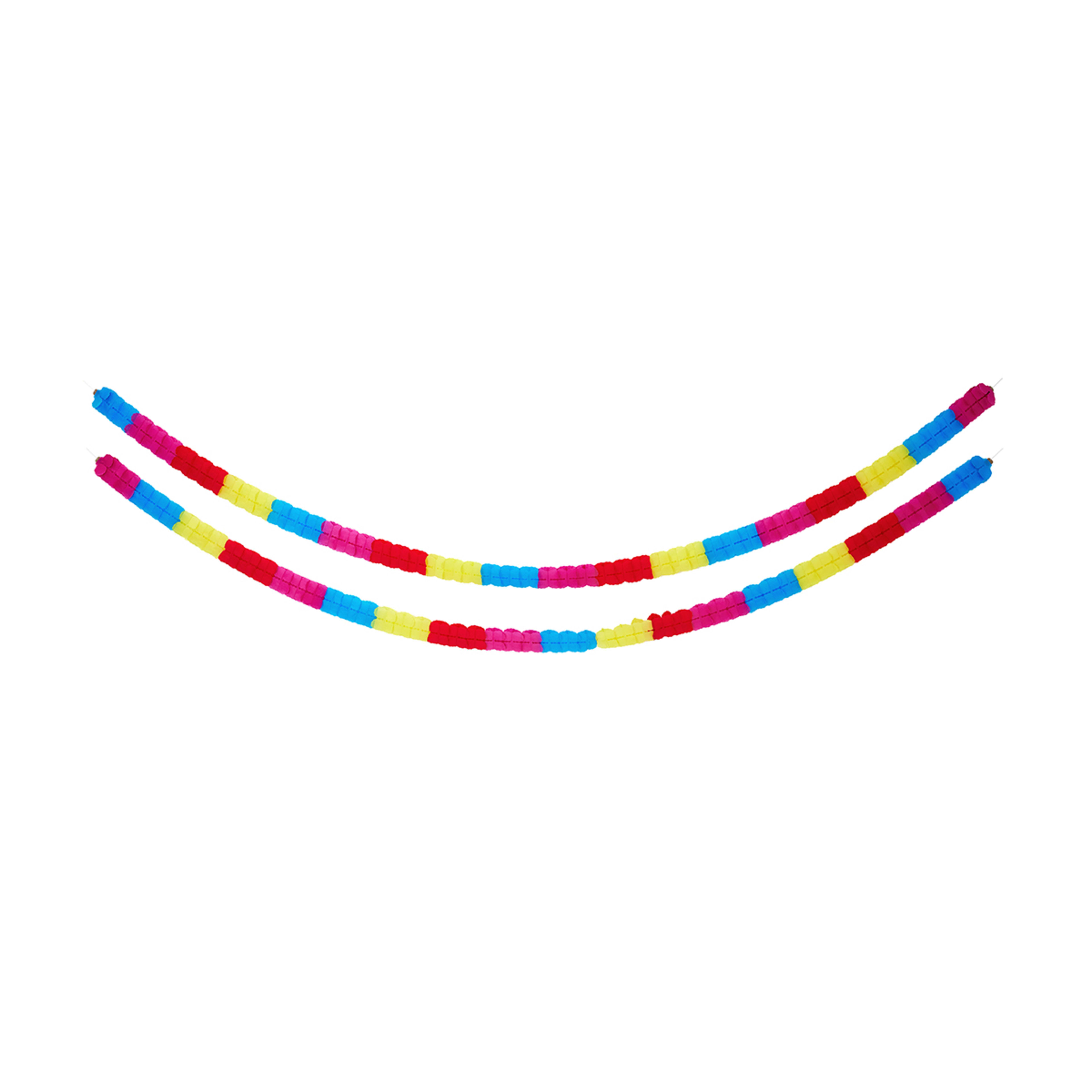 3 2 Piece Rainbow Honeycomb Garlands, 3 of 4