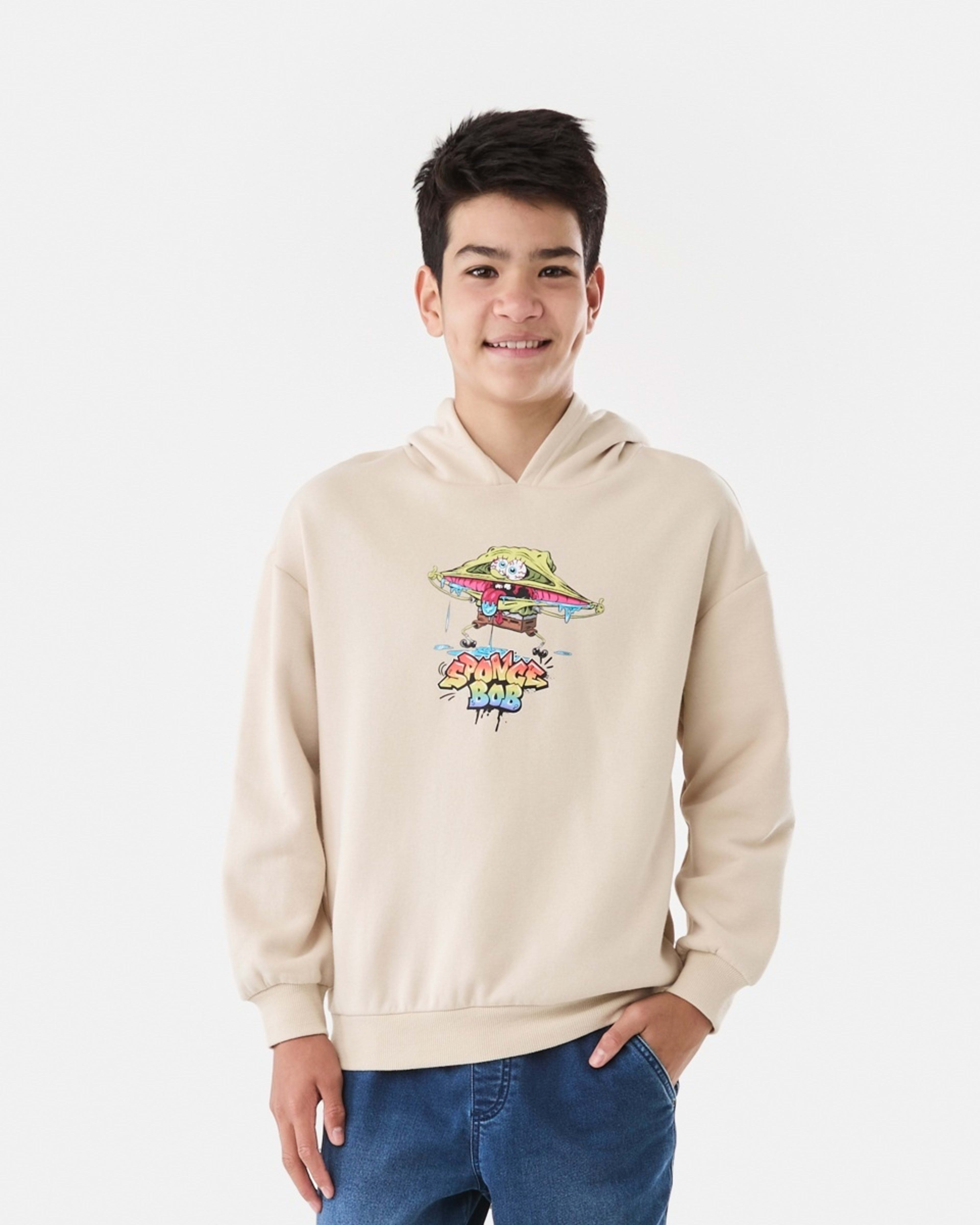 1 SpongeBob SquarePants License Hoodie Spongebob Neutral